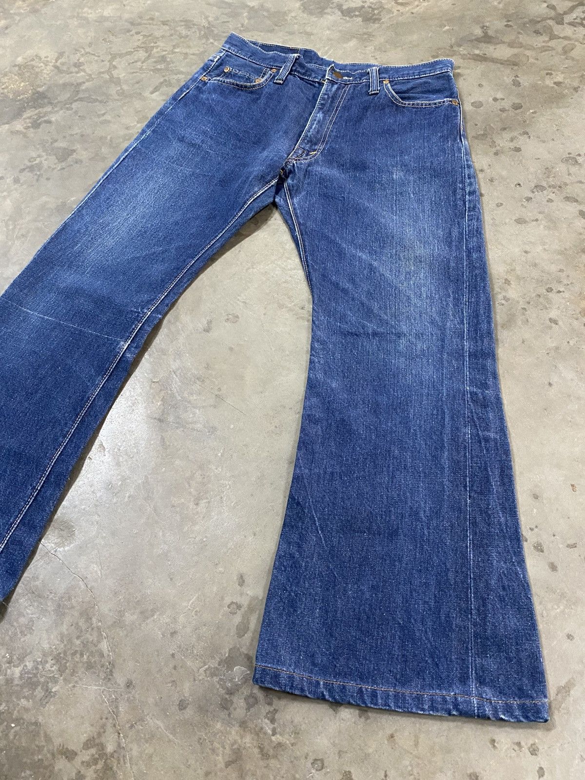 Big John × Vintage Flare Jeans Vintage Big John Made in Usa @237 Size US 30 / EU 46 - 2 Thumbnail