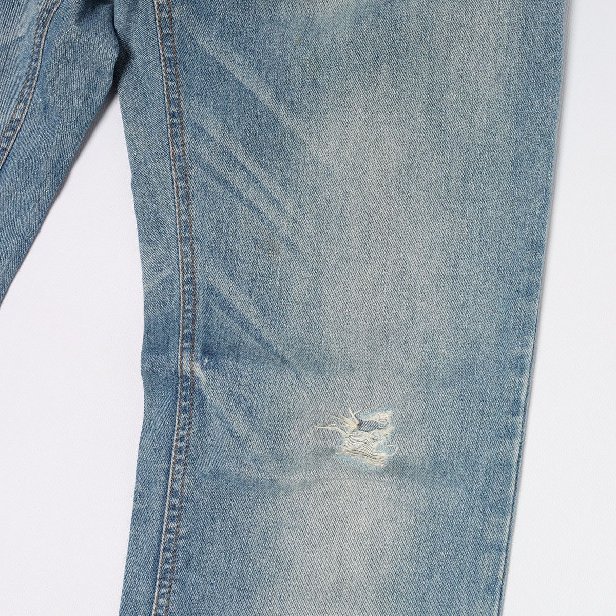 Dolce & Gabbana Dolce Gabbana Jeans Denim Pants Distressed Fade Metal Logo Size US 30 / EU 46 - 9 Thumbnail