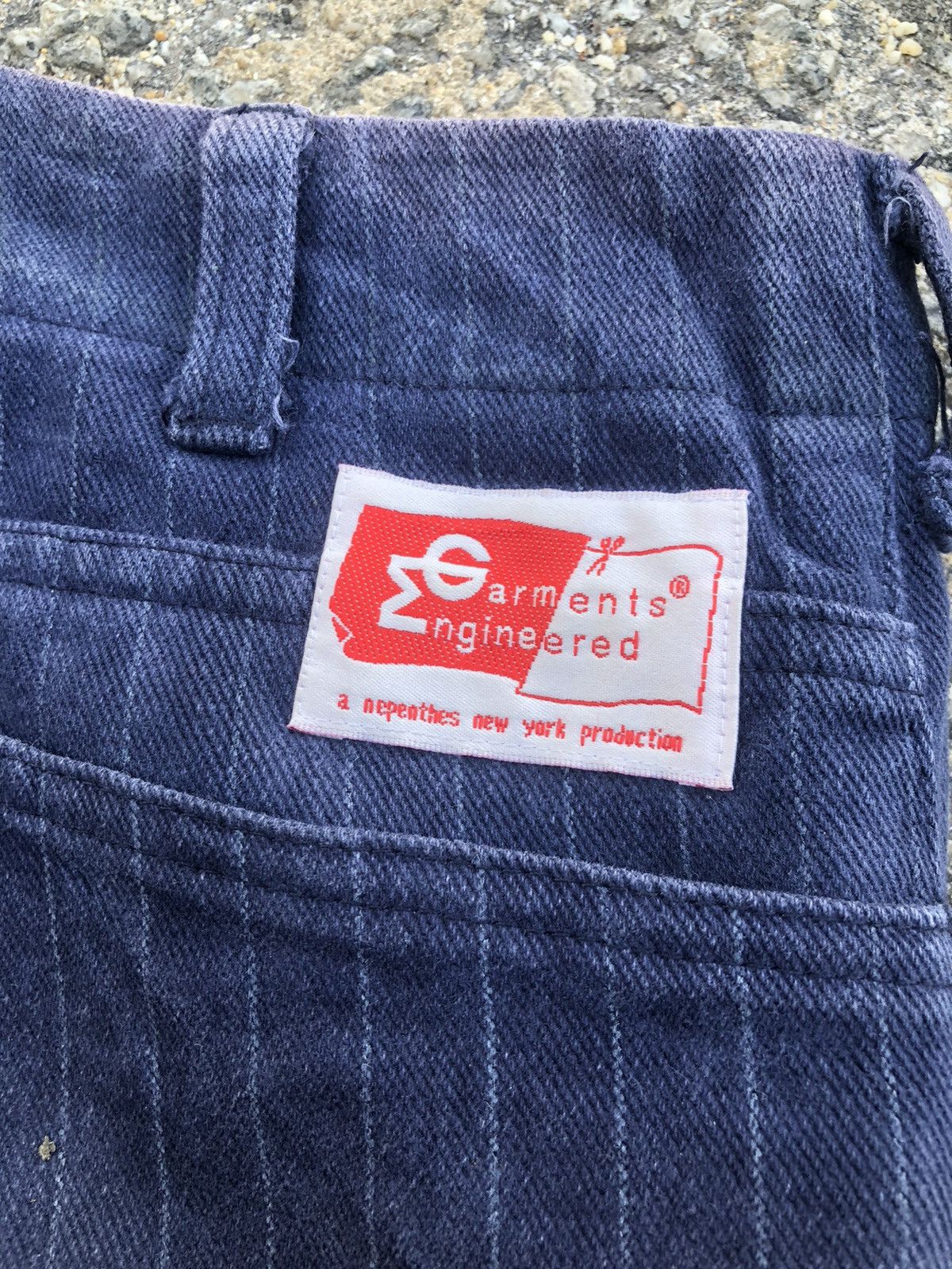 Nepenthes Engineered Garment by Nepenthes Hickory Carpenter Pants Size US 30 / EU 46 - 6 Thumbnail
