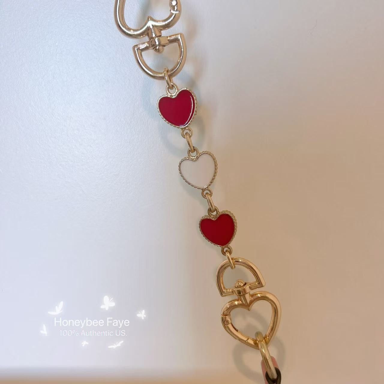 Coach Nolita 19 With Heart Petal Print C7658 plus extended chain Size ONE SIZE - 7 Thumbnail