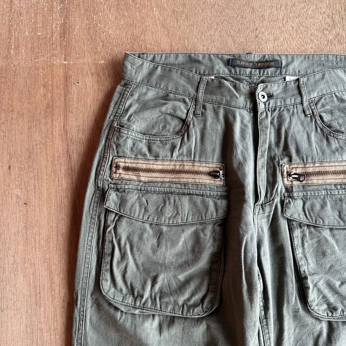Jungles W32 L31🔥VINTAGE TOUGH MILITARY TROUSERS RIPSTOP POPLIN PANT Size US 32 / EU 48 - 5 Thumbnail