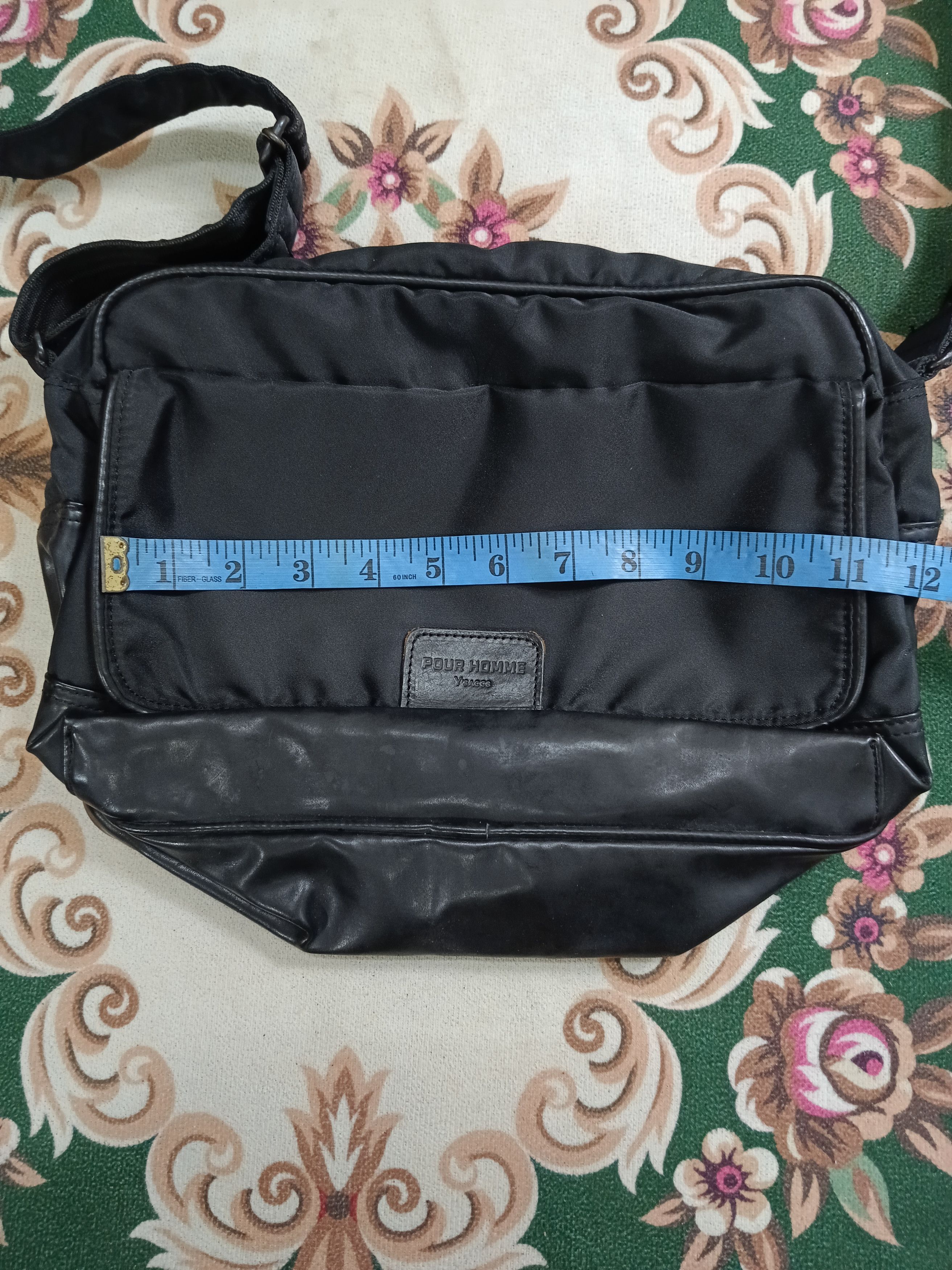 Yohji Yamamoto INSANE 90🔥YOHJI YAMAMOTO YSAC BLACK ICONIC SLING/CROSSBODY Size ONE SIZE - 8 Thumbnail