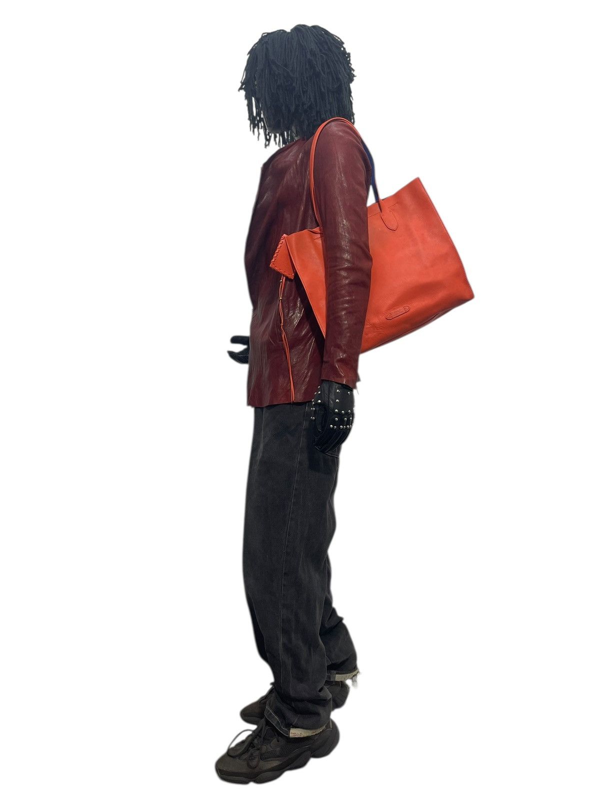 Genuine Leather Full Leather Polo Ralph Lauren Tote Shoulder Bag 2🟩1 Size ONE SIZE - 3 Thumbnail