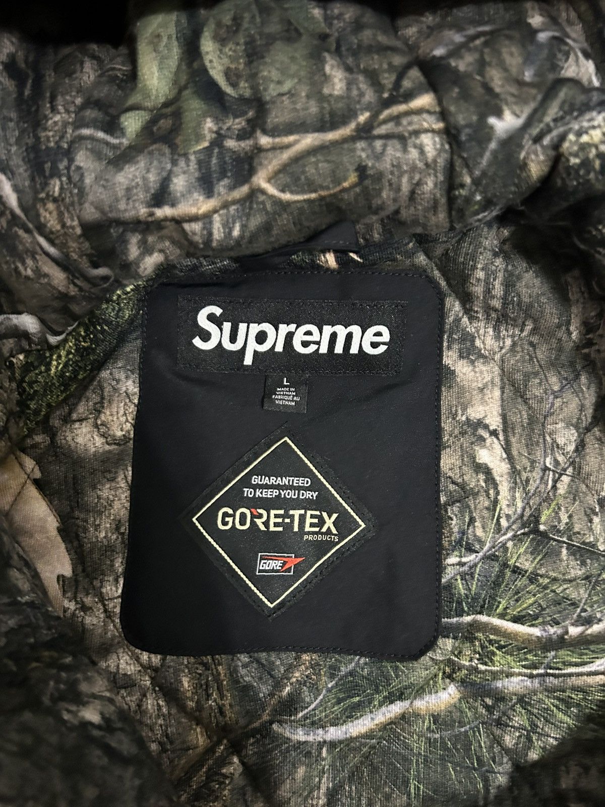 Supreme Supreme GORE-TEX Mossy Oak Jacket Size US L / EU 52-54 / 3 - 5 Thumbnail