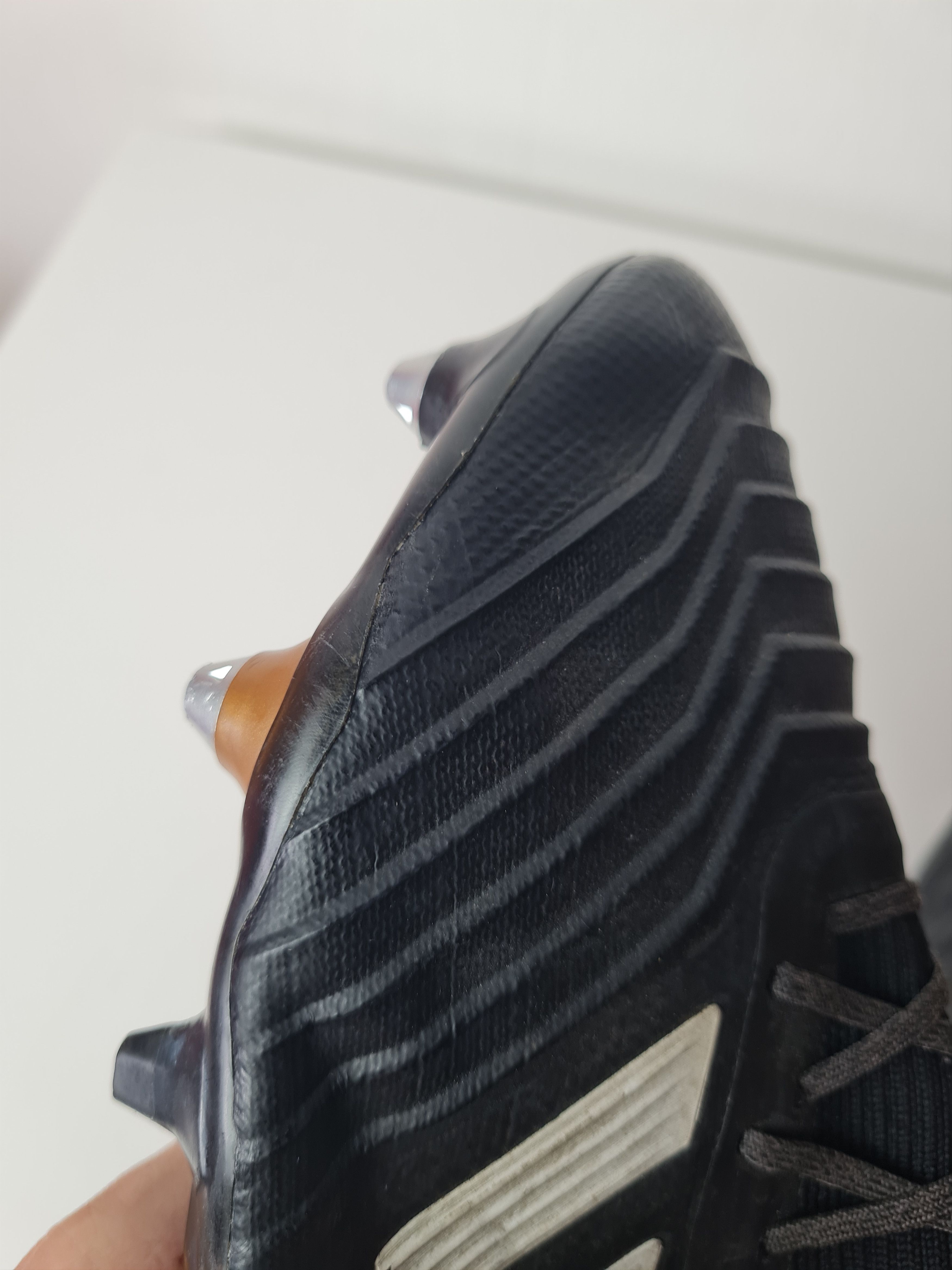Adidas Football Soccer Boots Adidas Predator SG black Cleats UK8 Size US 9 / EU 42 - 12 Thumbnail