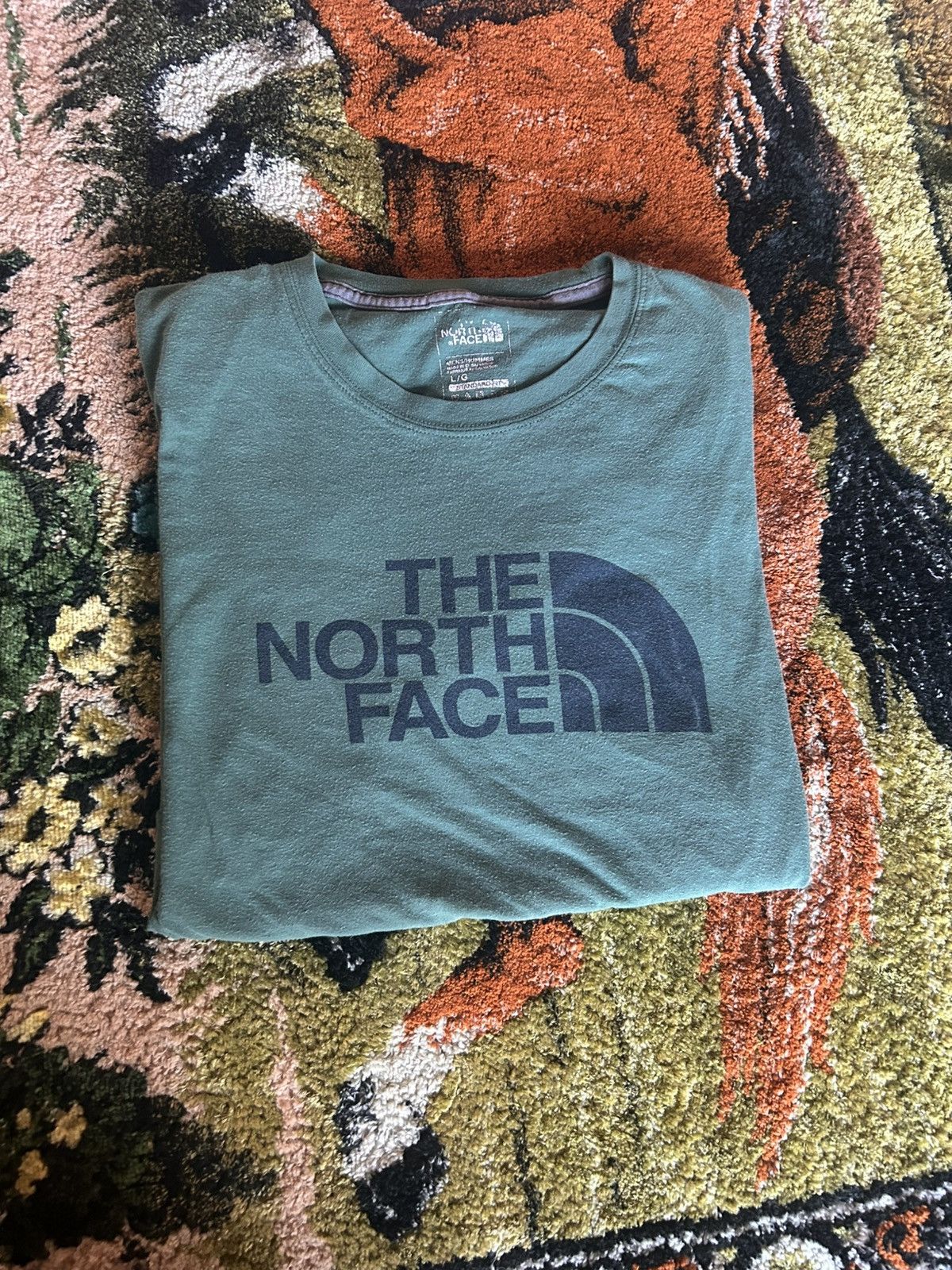 The North Face North Face Green Tee Size US L / EU 52-54 / 3 - 1 Thumbnail