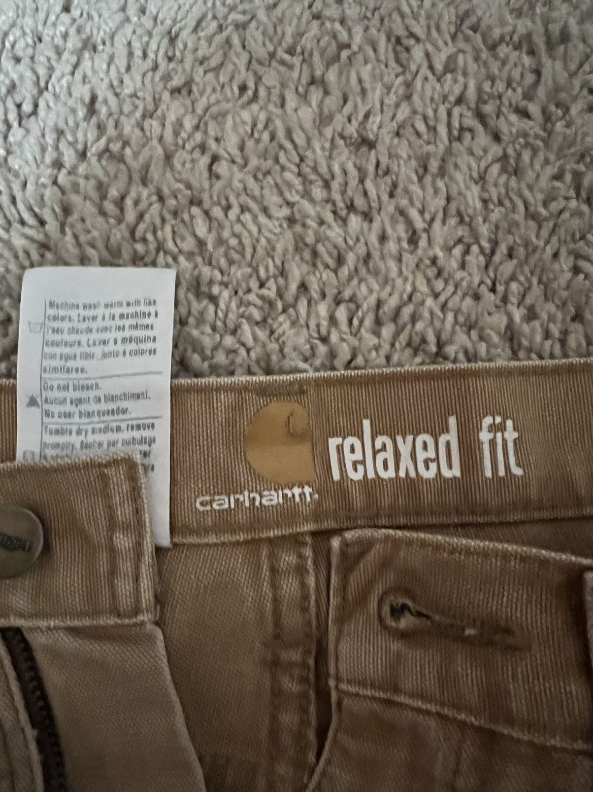 Carhartt Vintage Carhartt khaki carpenter pants Size US 32 / EU 48 - 4 Thumbnail