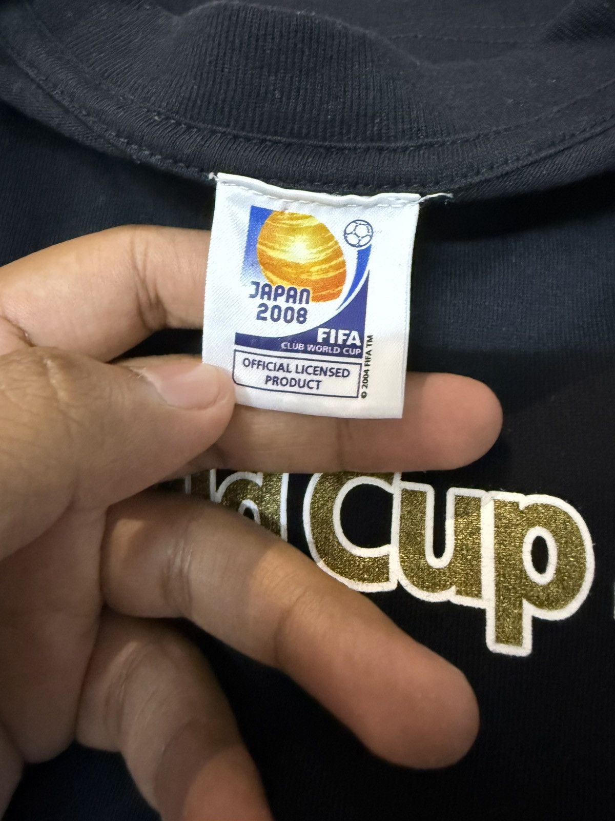 Vintage MACHESTER UNITED FIFA CLUB WORLD CUP JAPAN Cp 2004 FIFA TM Size US M / EU 48-50 / 2 - 5 Thumbnail