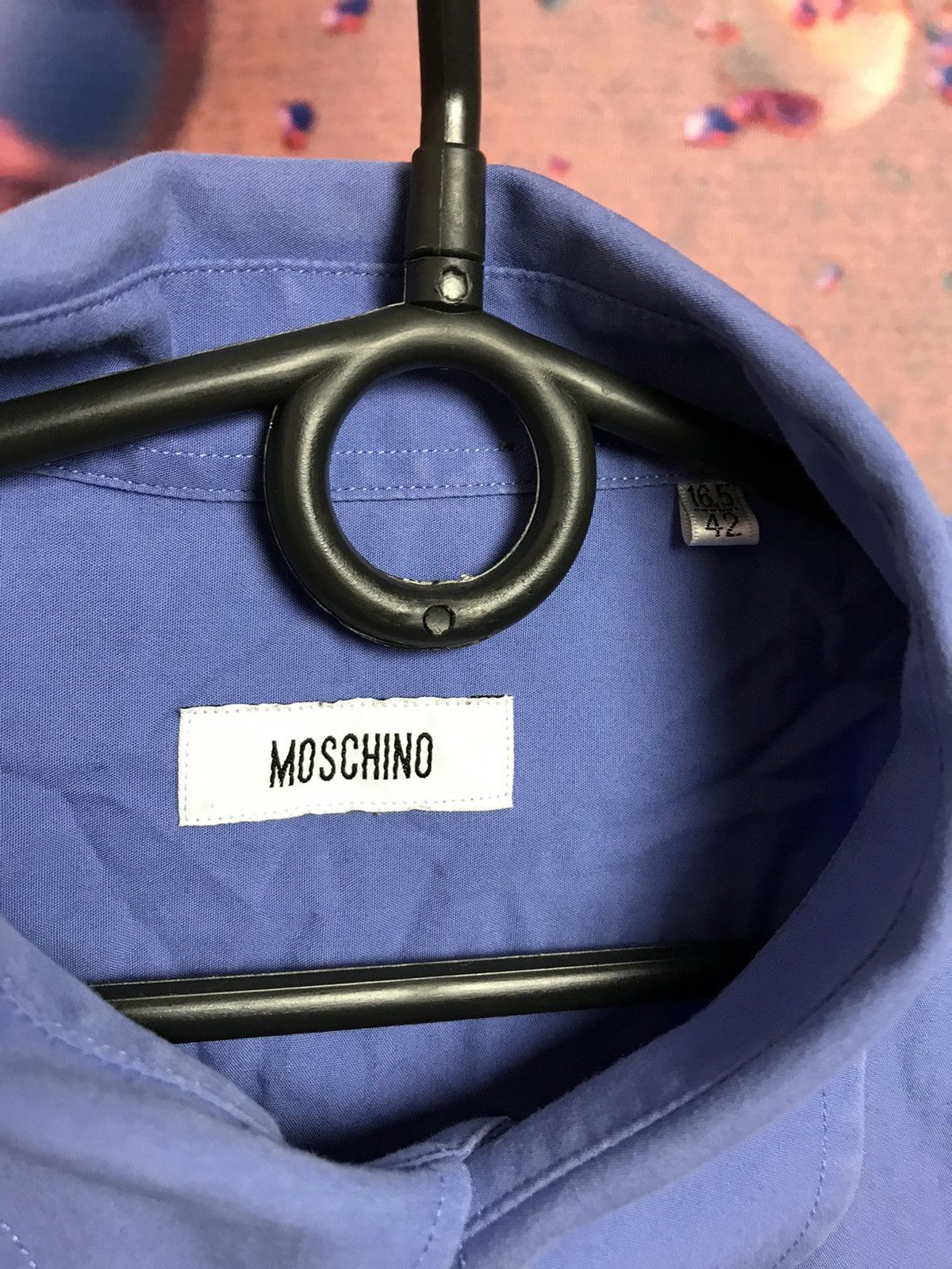 Moschino Moschino luxury streetwear shirt Size US L / EU 52-54 / 3 - 4 Thumbnail
