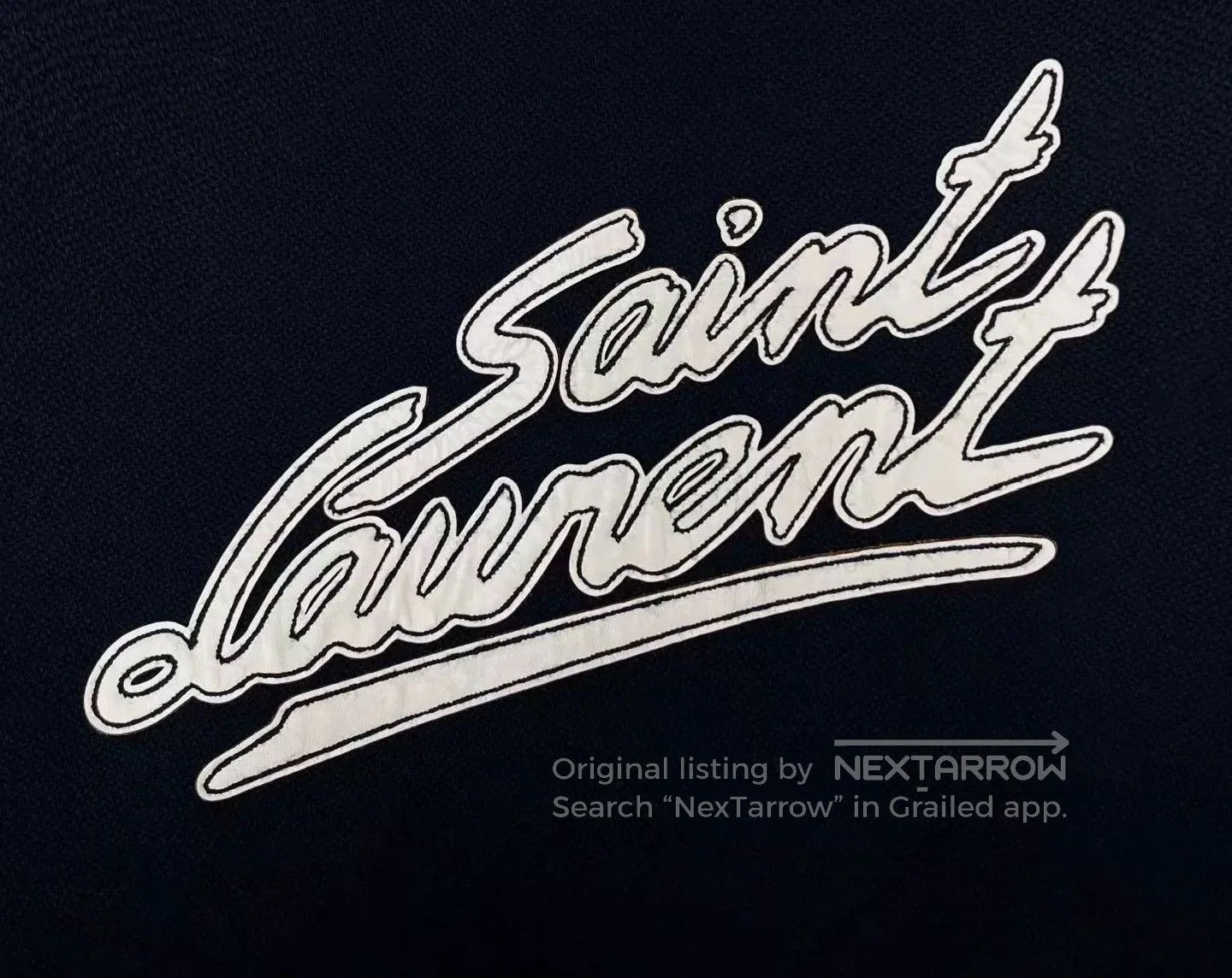 Saint Laurent Paris Saint Laurent Black Wool Baseball Jacket. Size US M / EU 48-50 / 2 - 5 Thumbnail