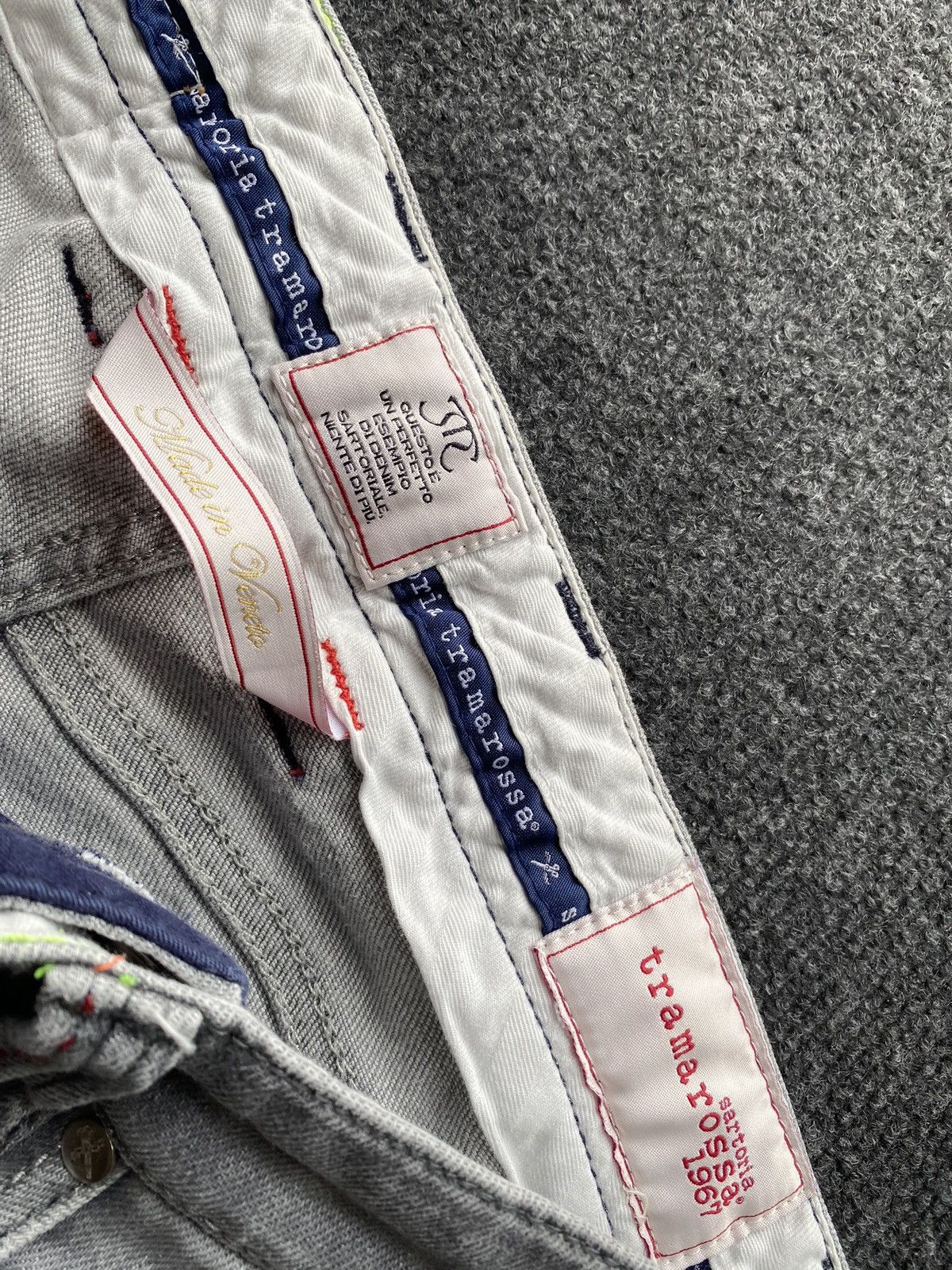 Other 🔥Tramarossa Sartoria Gray Designer straight jeans 30 Size US 30 / EU 46 - 7 Thumbnail