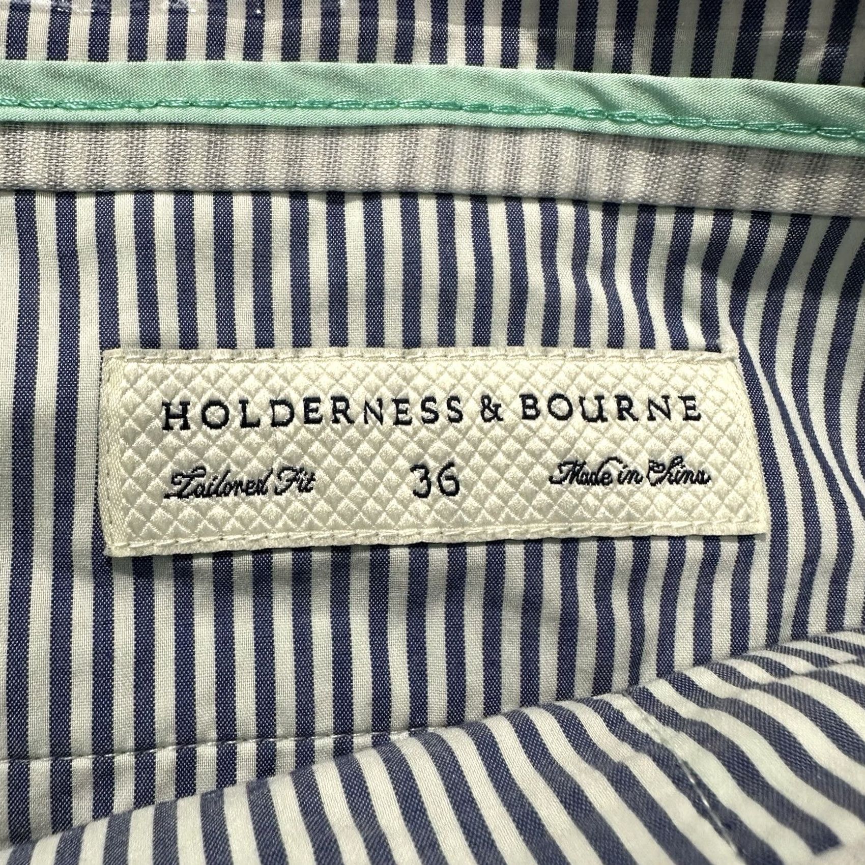 Vintage Holderness & Bourne Shorts Mens 36 Cabo Green Performance Golf Stretch Shorts Size US 36 / EU 52 - 4 Thumbnail