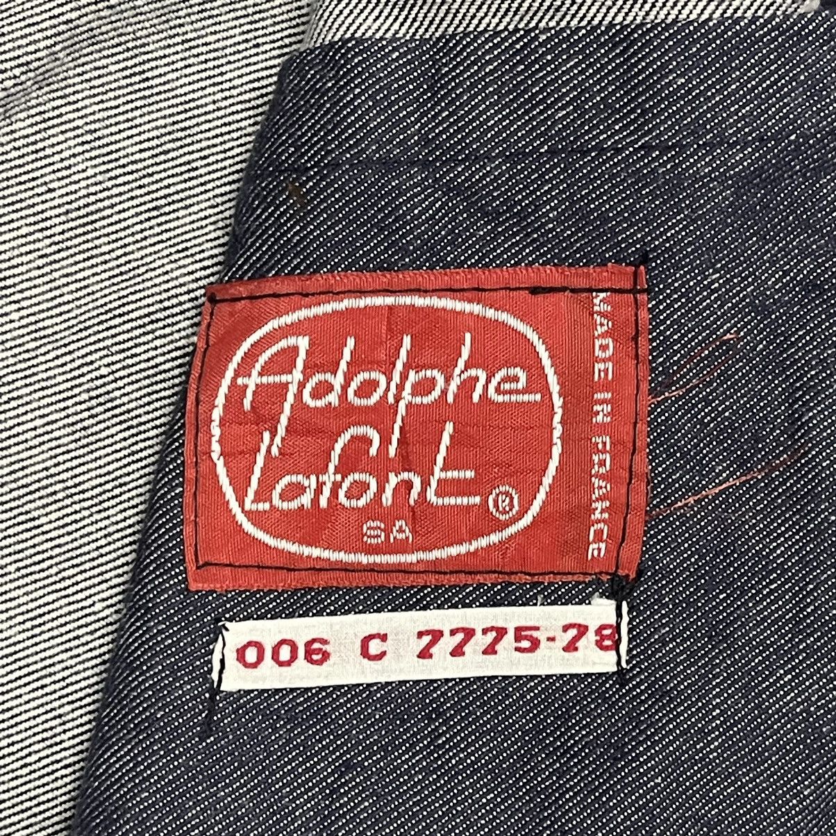Vintage Vintage Adolphe Lafont Thrashed Denim Jacket Size US S / EU 44-46 / 1 - 12 Thumbnail