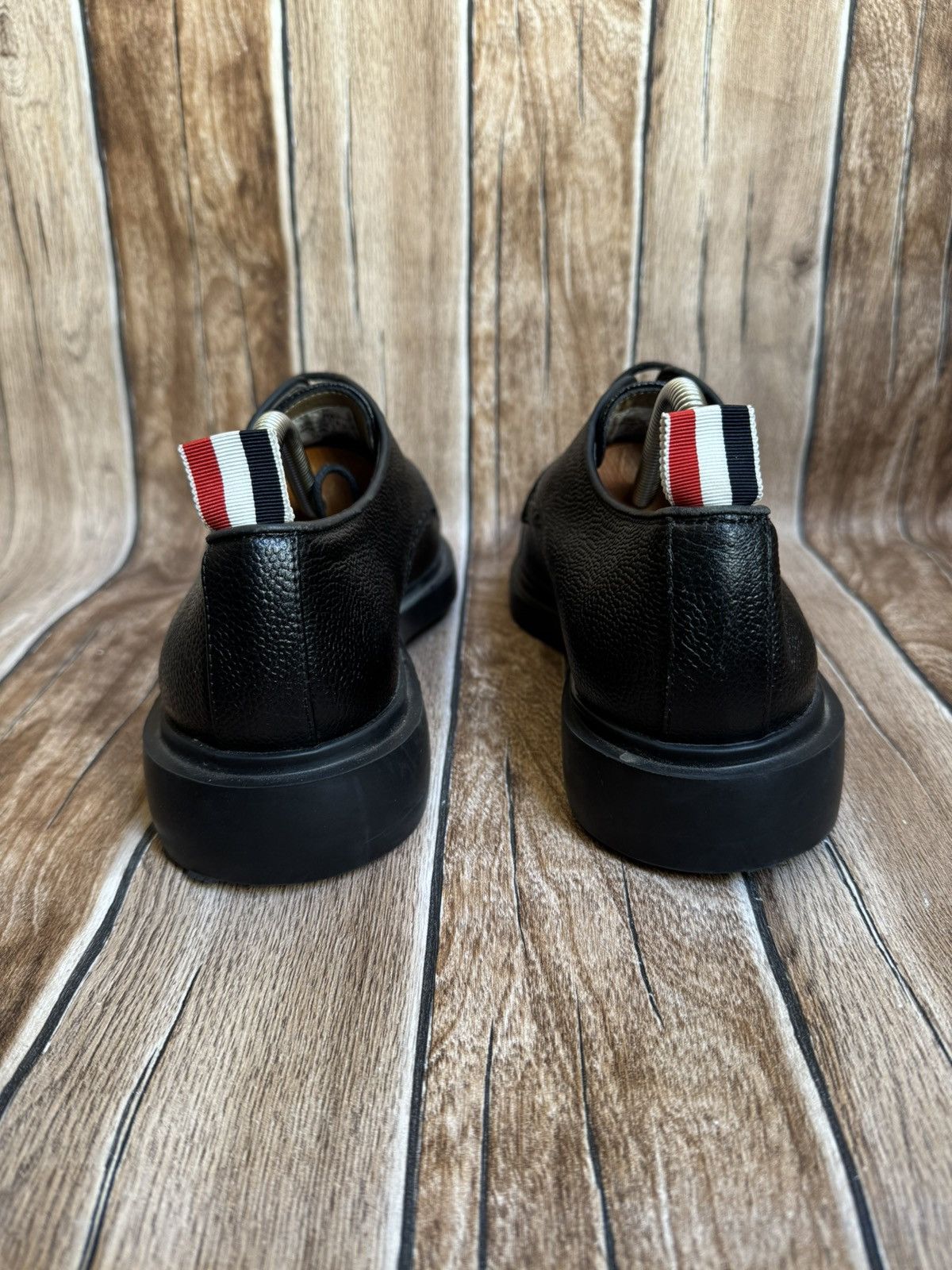 Designer × Thom Browne Pebble grain lightweight rubber sole derby Size US 7 / EU 40 - 12 Thumbnail