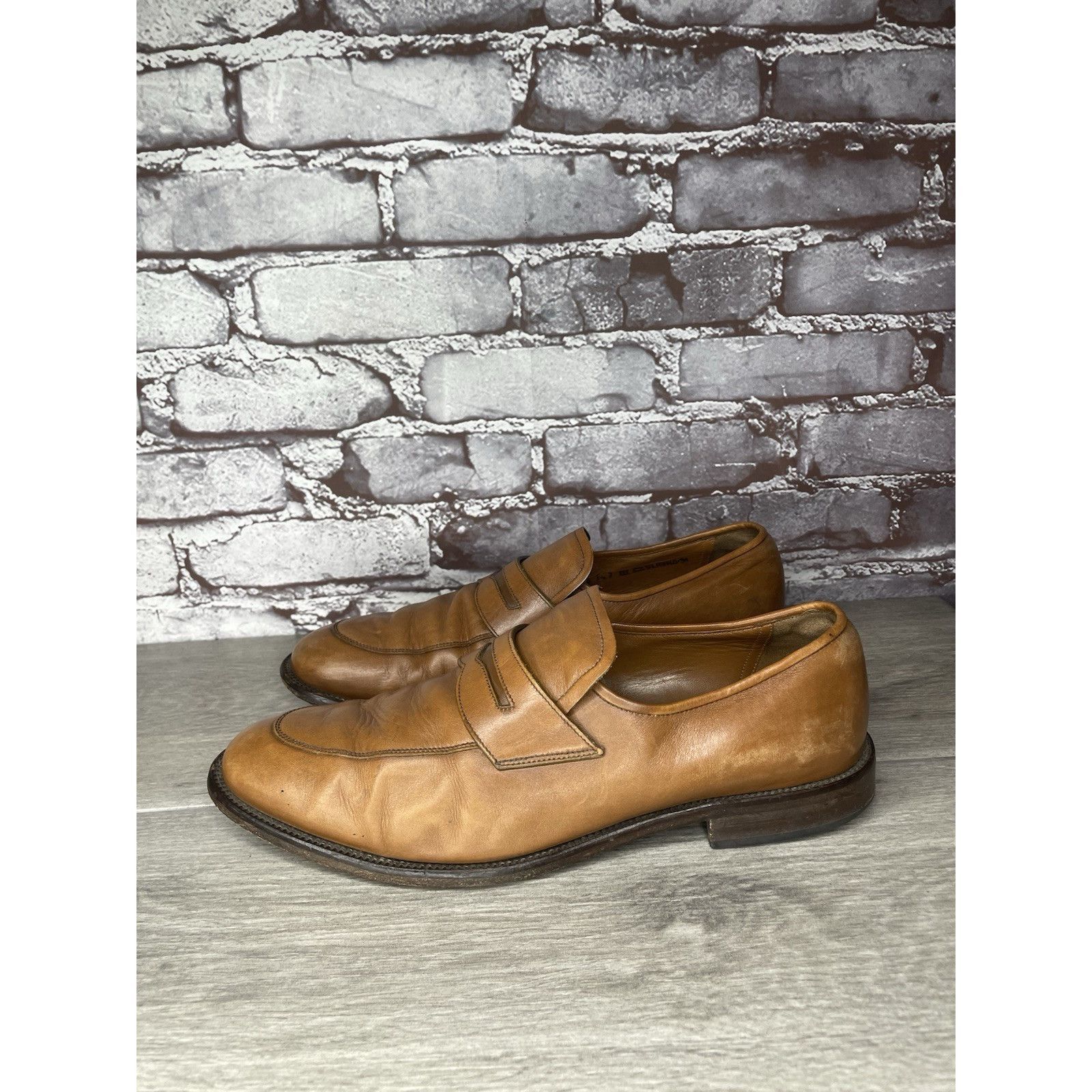 Bally Bally Brown Leather Salasan Penny Loafers Dress Shoes Men’s Size US 7 / EU 40 - 13 Thumbnail