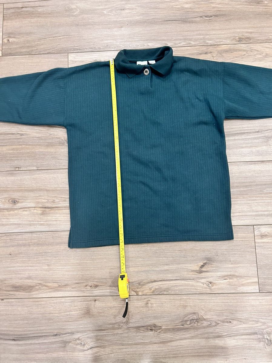 Vintage Green vintage 90s long sleeve knit shirt Size US L / EU 52-54 / 3 - 6 Thumbnail
