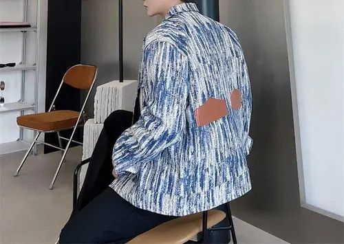 Other Katagiri x Hada Raw Striped Button Denim Jacket Size US M / EU 48-50 / 2 - 3 Thumbnail