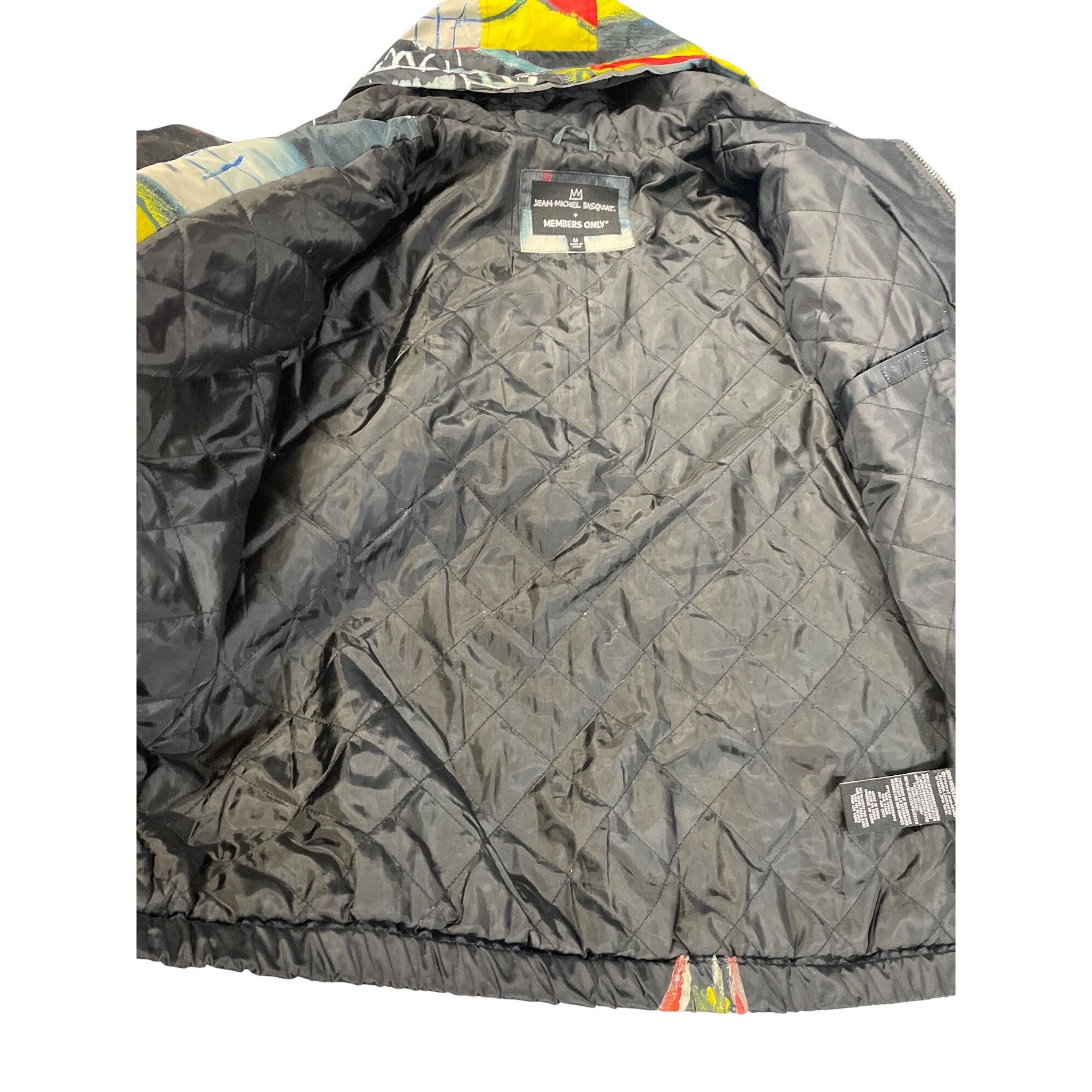 Jean-Michel Basquiat × Members Only Members Only Basquiat Colab Mens graphic hooded puffer Jacke Size US M / EU 48-50 / 2 - 10 Thumbnail