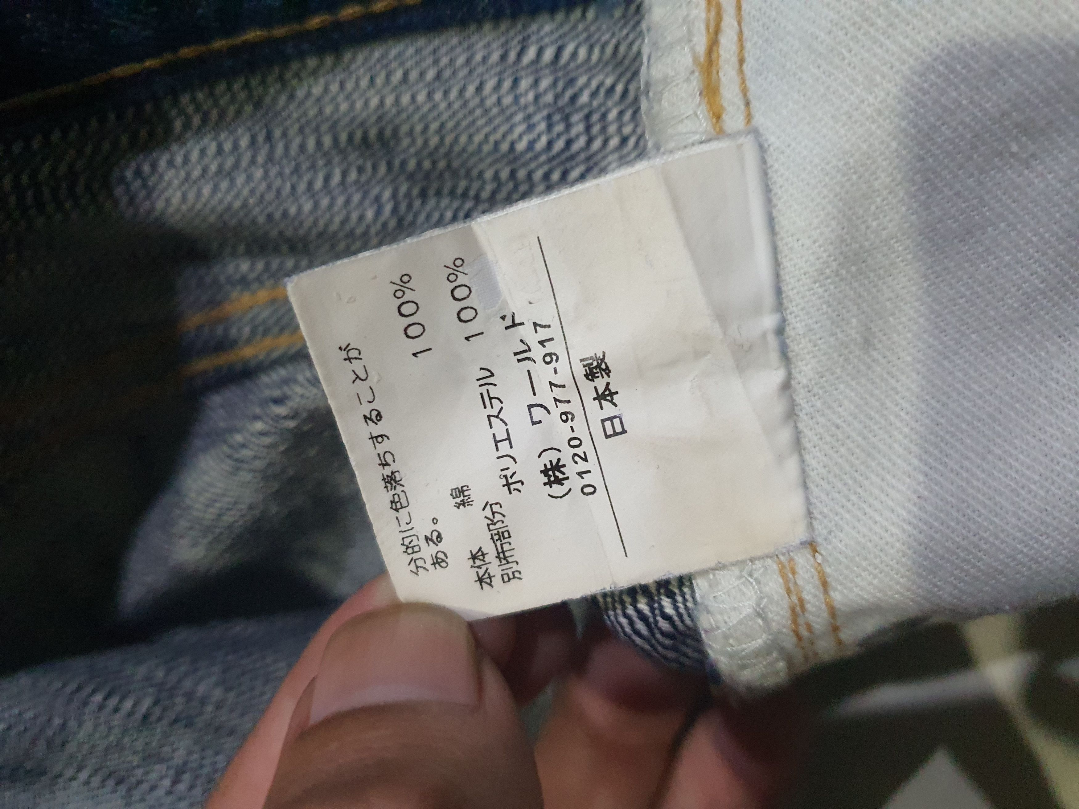 Japanese Brand × Takeo Kikuchi × Vintage Vintage 90s Takeo Kikuchi Japanese Selvedge Denim Jeans Size US 36 / EU 52 - 4 Thumbnail