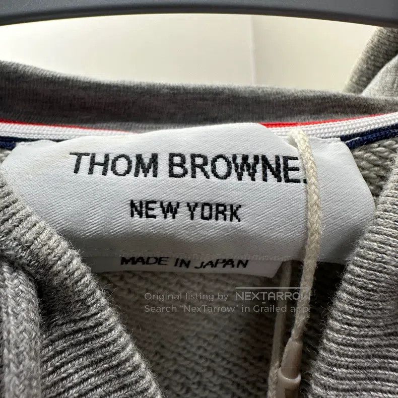 Thom Browne Thom Browne Classic Four-Stripe Hooded Zip-Up Jacket Size US XS / EU 42 / 0 - 3 Thumbnail