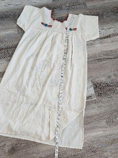 Handmade Handmade Mexican Dress One Size Embroidered One Size Size ONE SIZE - 6 Thumbnail