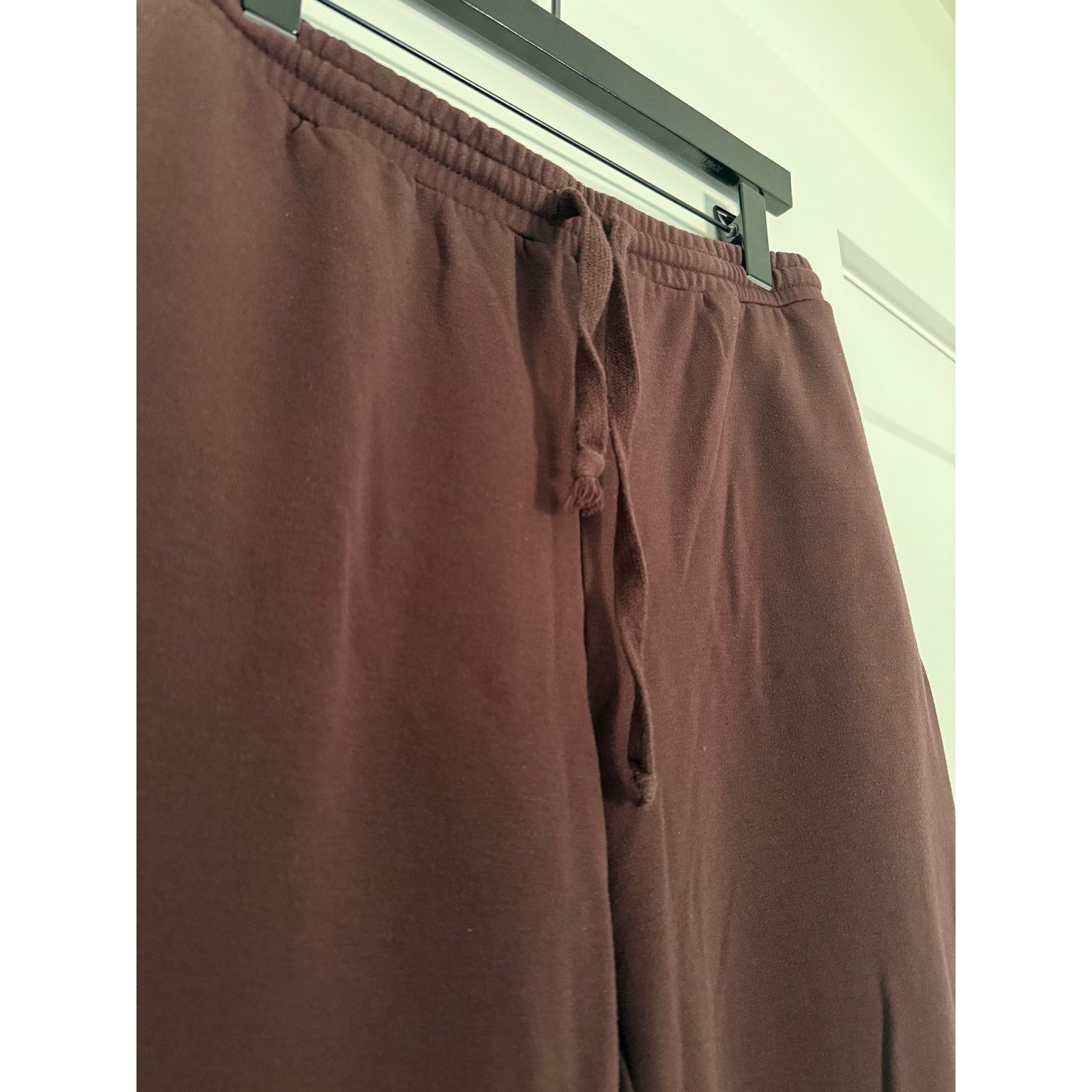 Madewell $75 Madewell Easygoing Sweatpants - M- Brown/ Burgundy Size 30" / US 8 / IT 44 - 8 Thumbnail