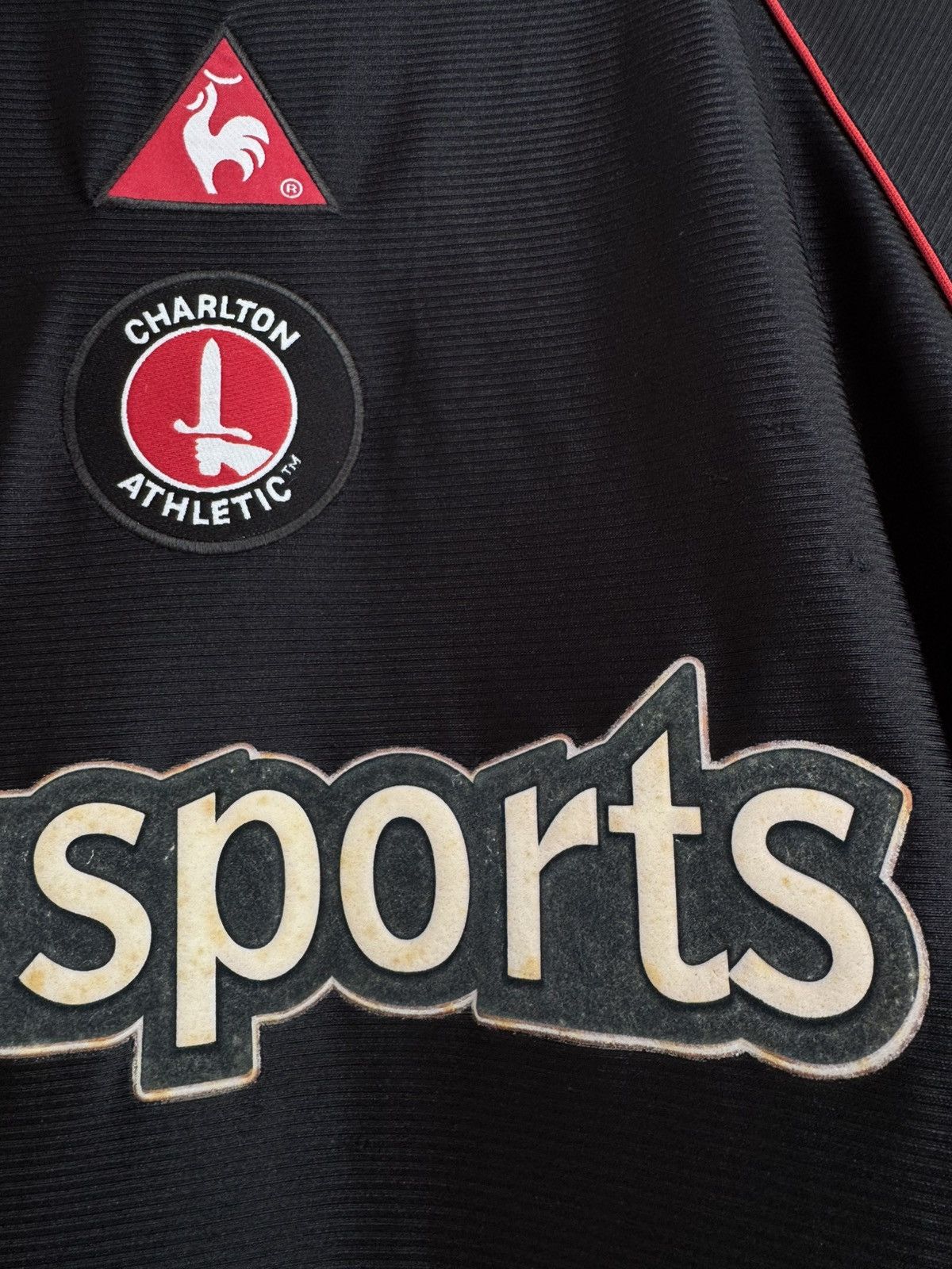 Le Coq Sportif Vintage Charlton Athletic 2002-2003 Away Soccer Jersey Kit Size US L / EU 52-54 / 3 - 12 Thumbnail