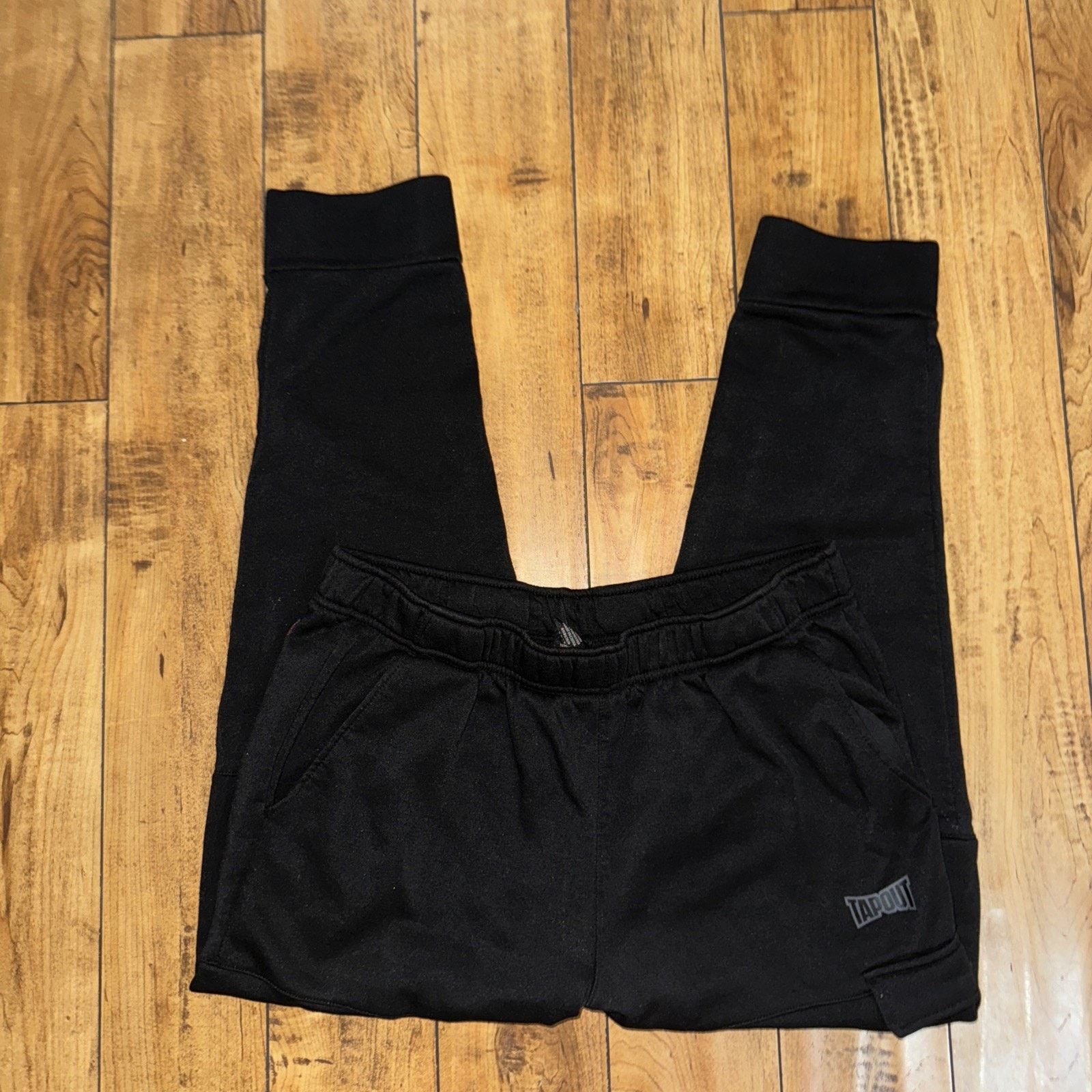 Tapout × Vintage × WWE WWE Tap Out Sweatpants Black XL 34x28 Size US 34 / EU 50 - 4 Thumbnail