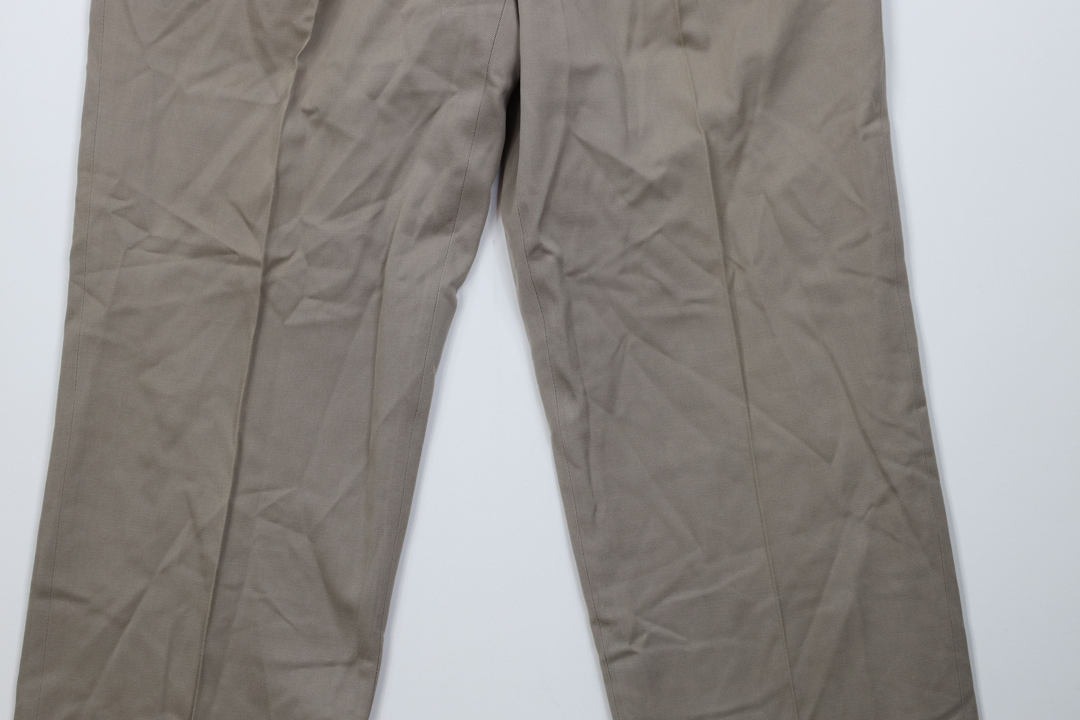 Vintage Vintage 70s Streetwear Rayon Gabardine Wide Leg Chino Pants Size US 34 / EU 50 - 4 Thumbnail