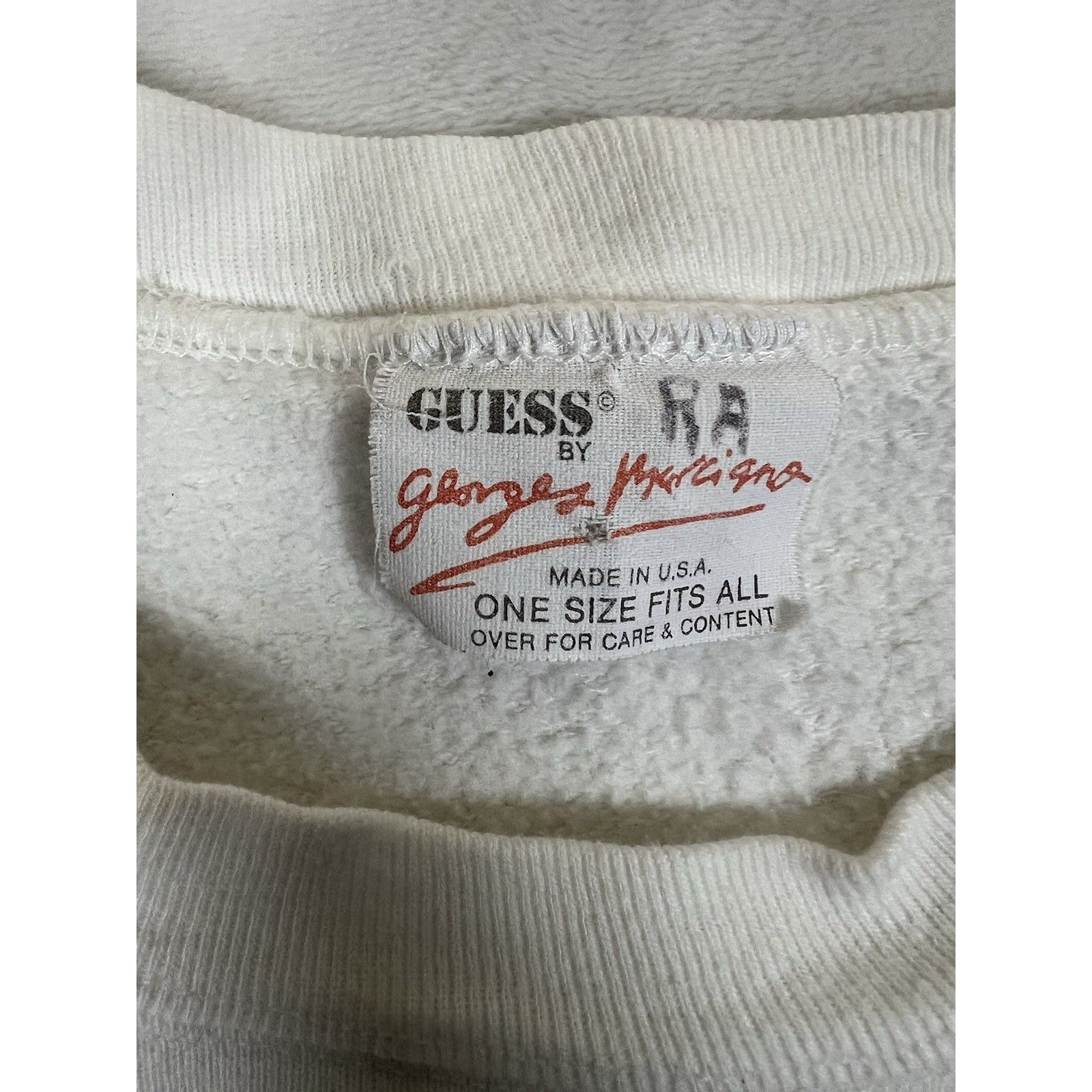 Guess Vintage Guess Jeans USA Crewneck Sweatshirt Adult Size Mediu Size US M / EU 48-50 / 2 - 3 Thumbnail