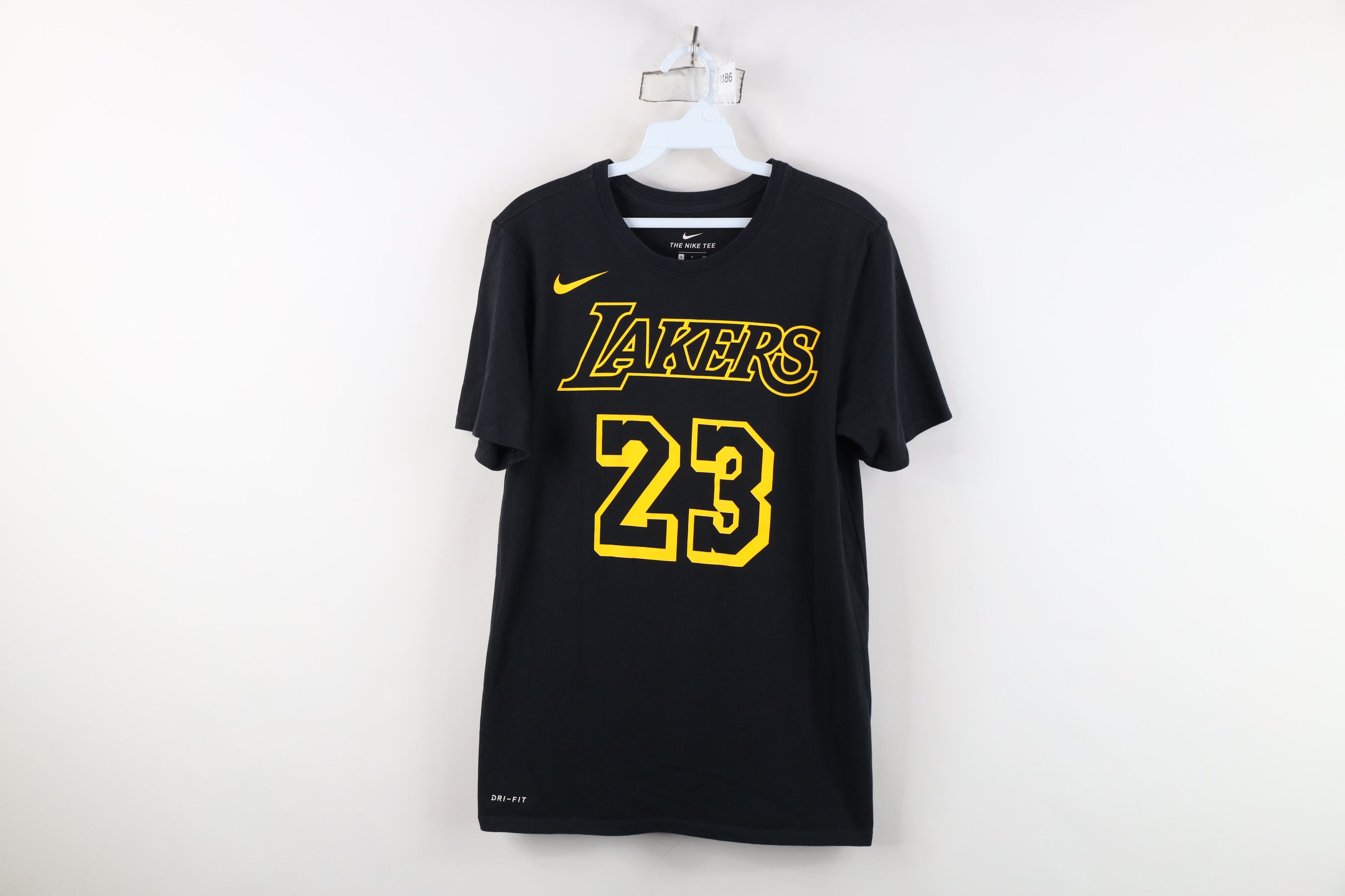 Nike Nike Los Angeles Lakers Basketball Jersey T-Shirt Black Size US S / EU 44-46 / 1 - 1 Thumbnail