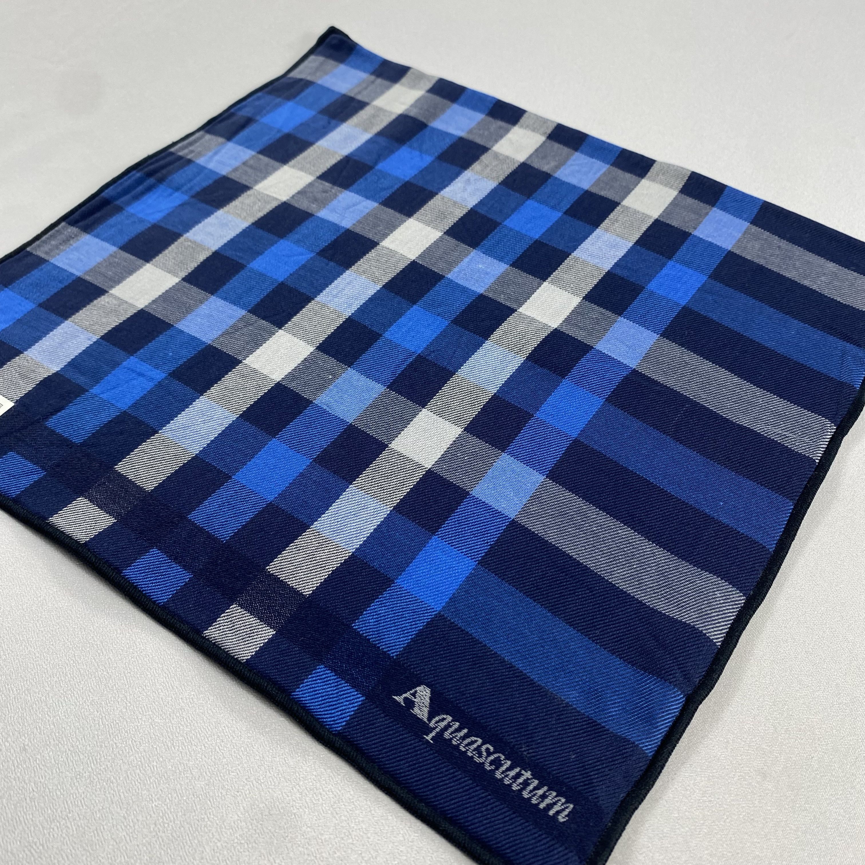 Aquascutum × Vintage Aquascutum Handkerchief / Neckerchief / Bandana-P1930 Size ONE SIZE - 2 Thumbnail