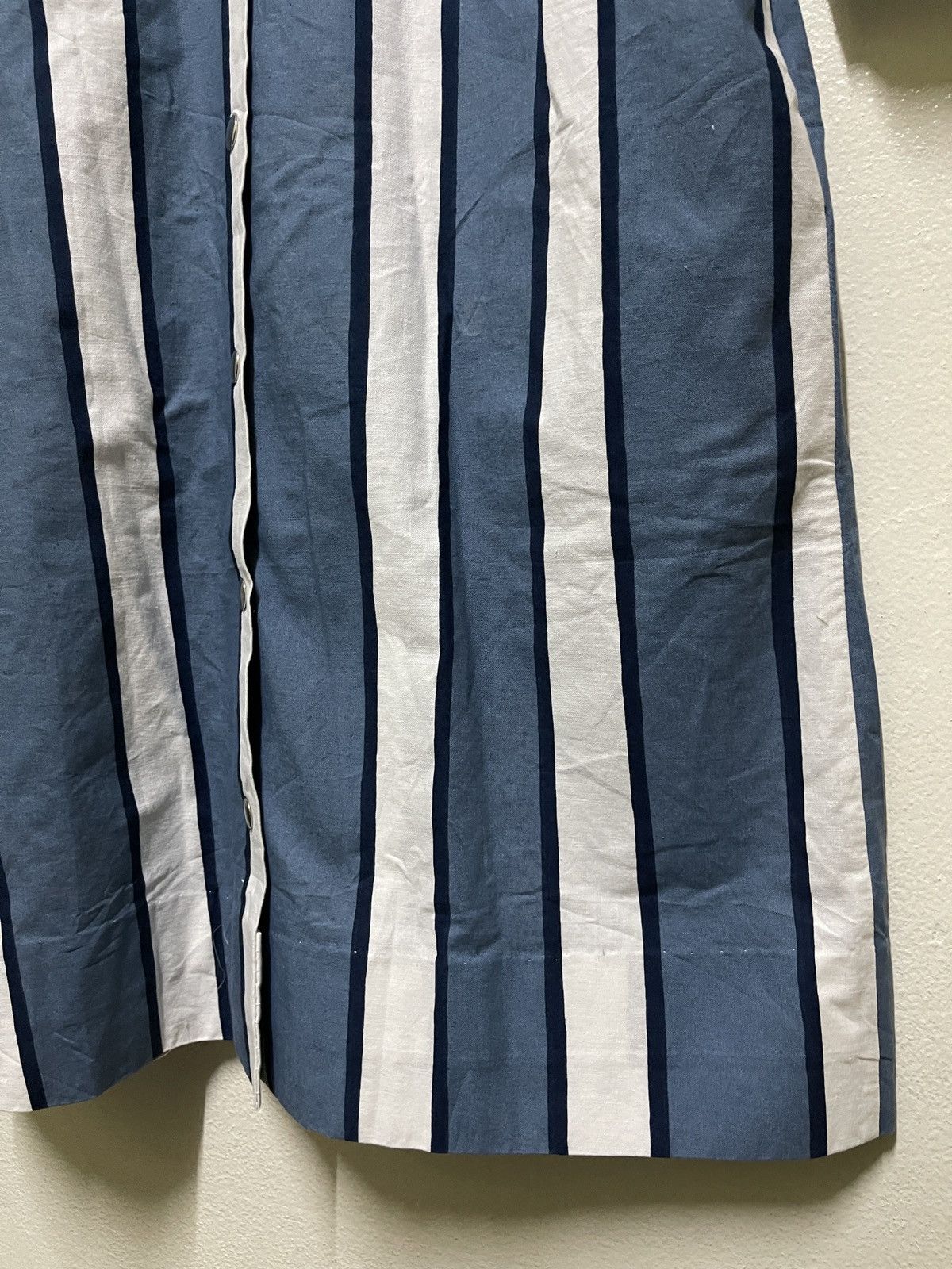 Marimekko × Vintage Vintage Marimekko 1977 Finland Dress Button Striped Size XS / US 0-2 / IT 36-38 - 7 Thumbnail