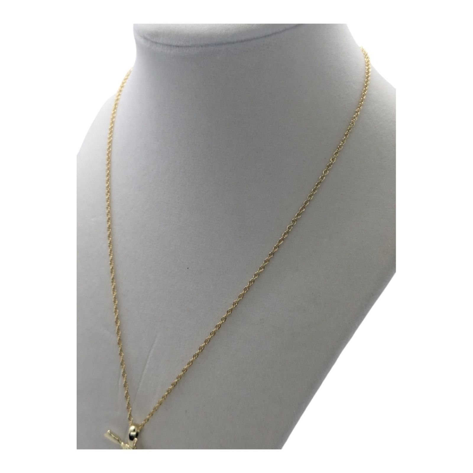 The Unbranded Brand 14 KT Gold Filled AK-47 and 14 KT Gold Filled Rope Necklace Size ONE SIZE - 3 Thumbnail