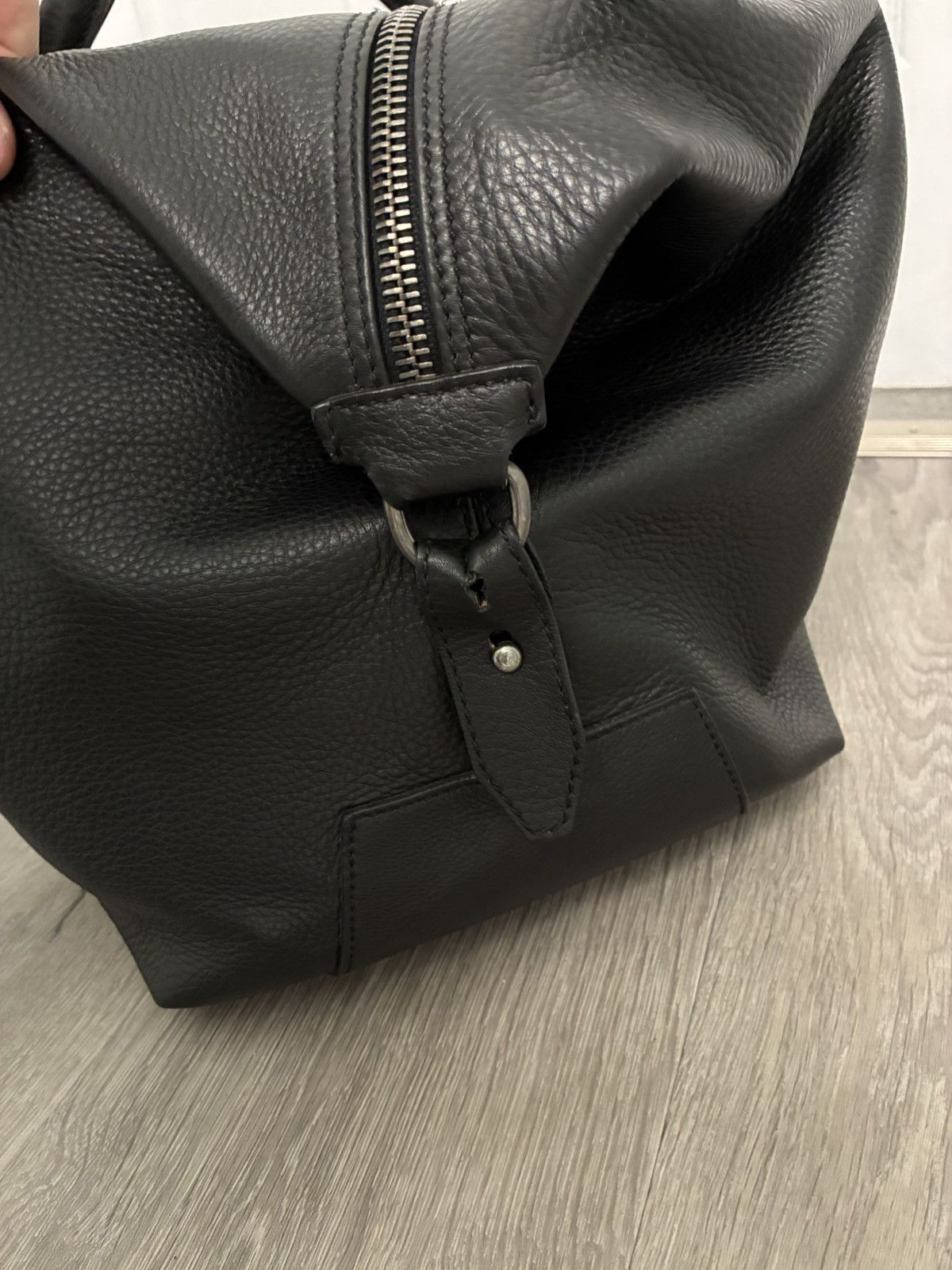 John Varvatos Vachetta Leather Duffle Bag Size ONE SIZE - 12 Thumbnail
