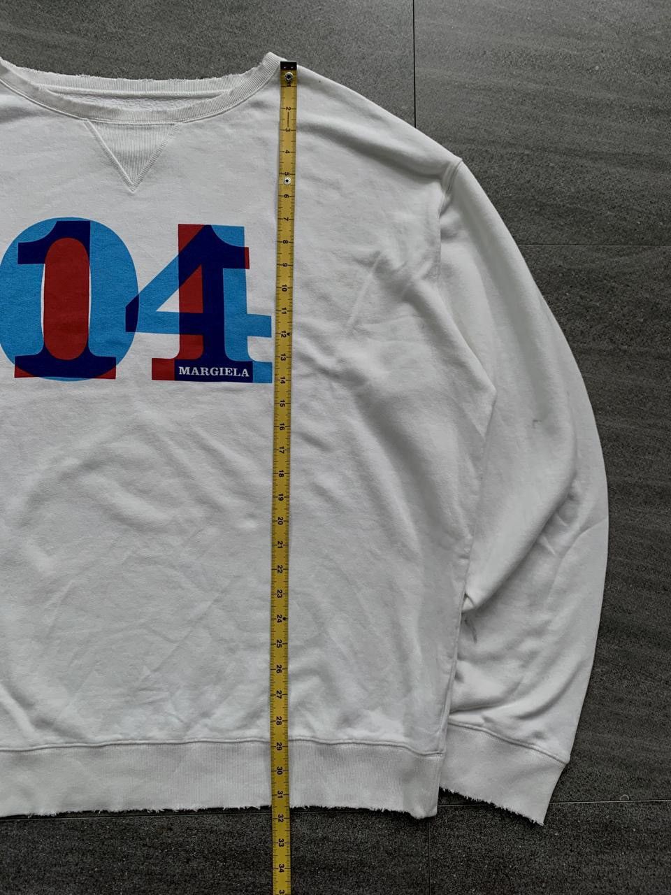 Maison Margiela FREE TAX! 3D Number Logo Oversized Crewneck Size US XL / EU 56 / 4 - 22 Thumbnail