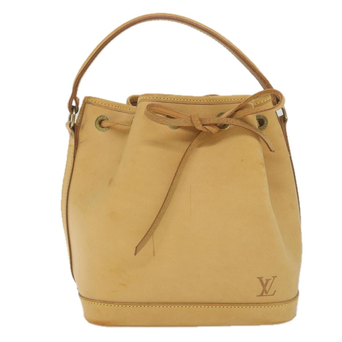Louis Vuitton Noe Beige Leather Handbag (Pre-Owned) Size ONE SIZE - 1 Thumbnail