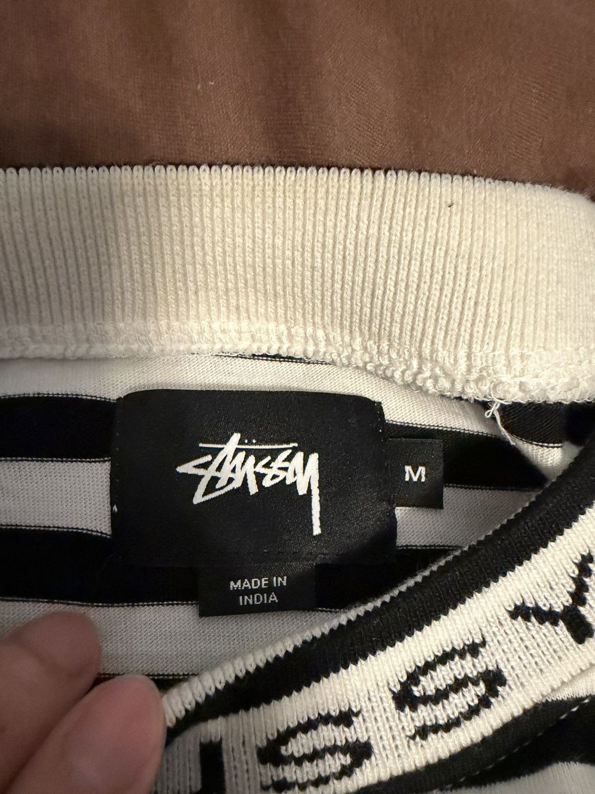 Stussy Stussy Long Sleeve T shirt stripes Size US M / EU 48-50 / 2 - 3 Thumbnail