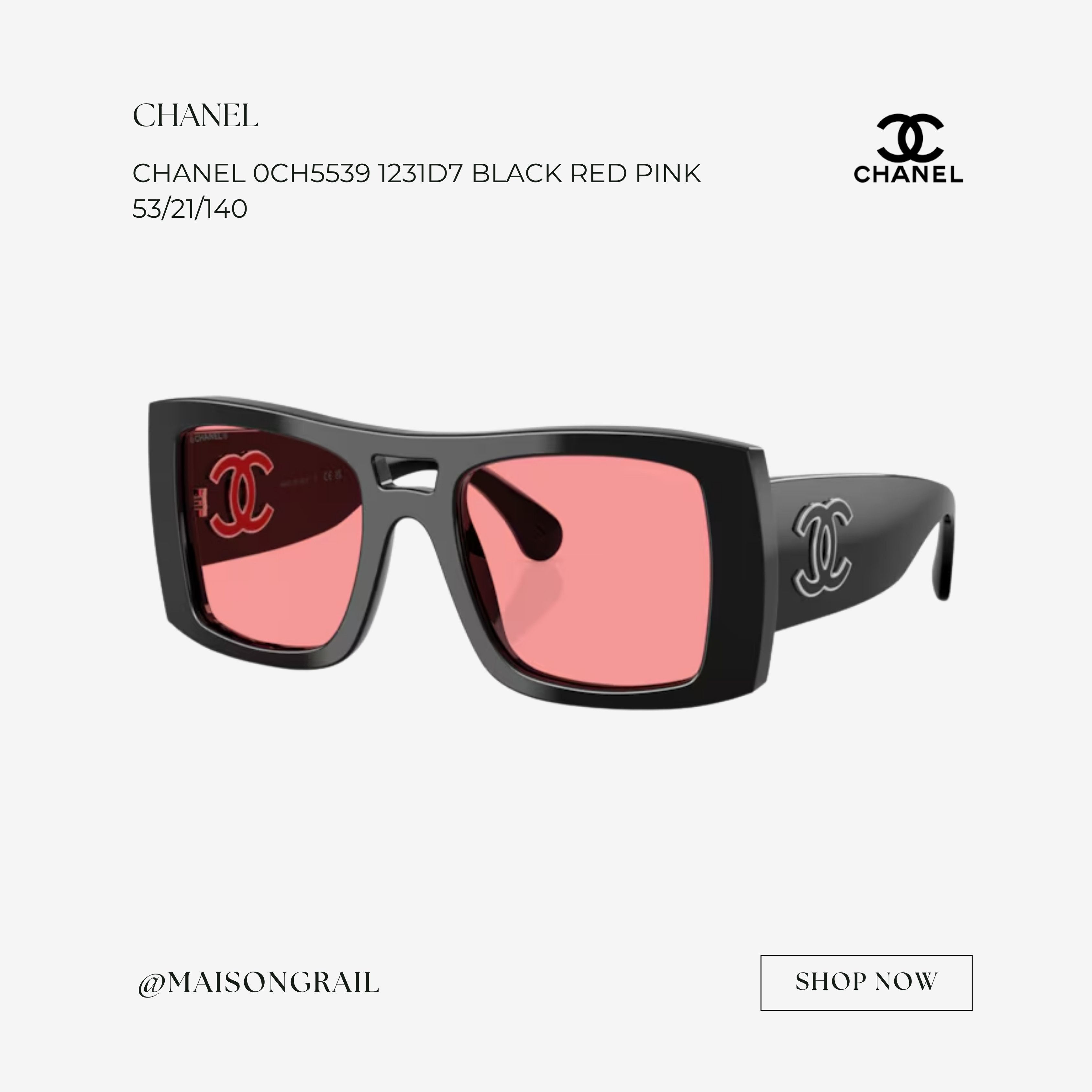 Chanel CHANEL 0CH5539 1231D7 SUNGLASSES Size ONE SIZE - 1 Thumbnail