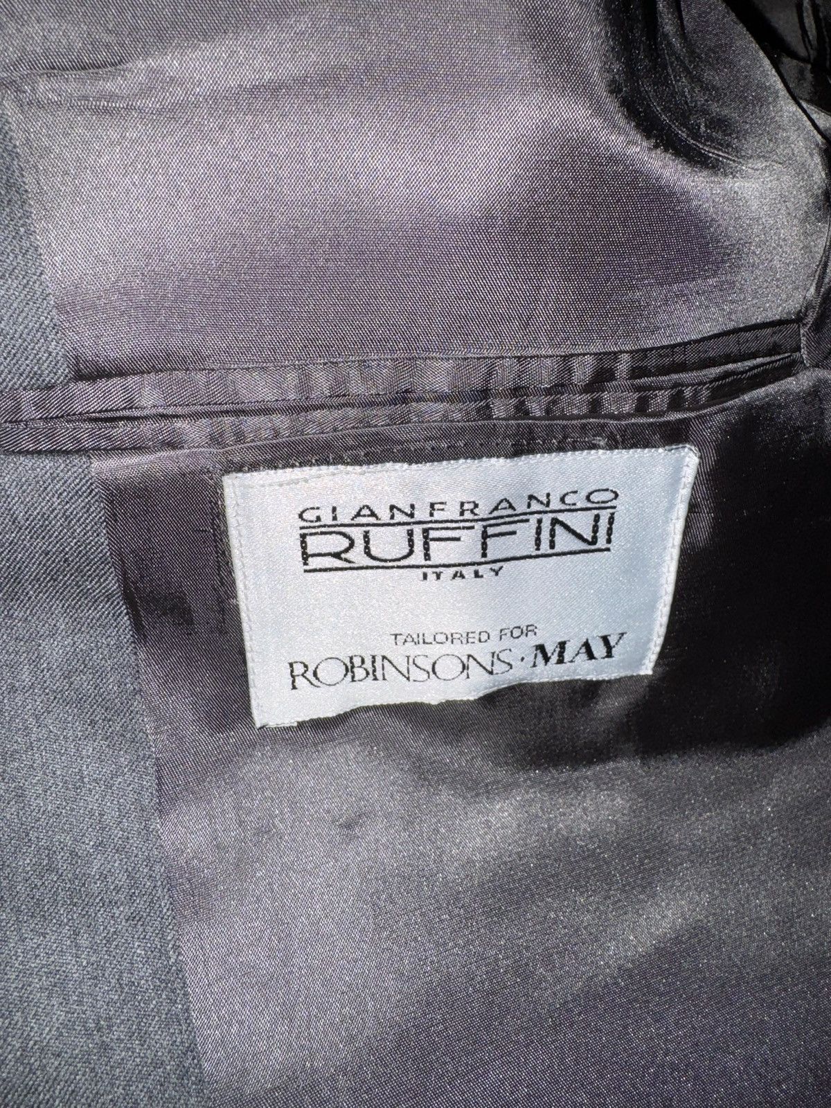 Other Gianfranco Ruffini Italy grey blazer Size 40R - 4 Thumbnail