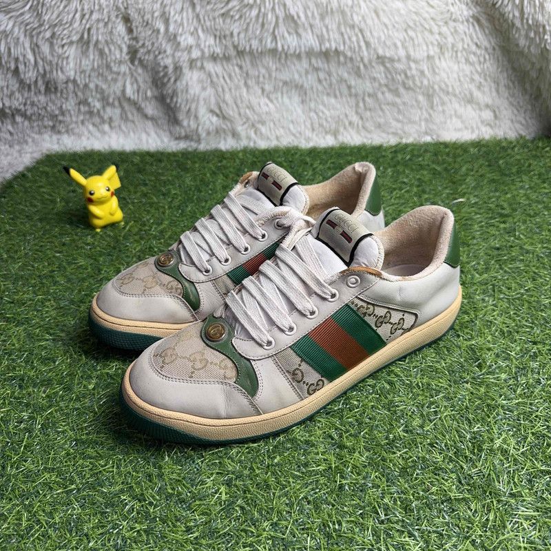 Gucci Gucci Screener Vintage Sneakers for Men 0079 Size US 9.5 / EU 42-43 - 1 Thumbnail