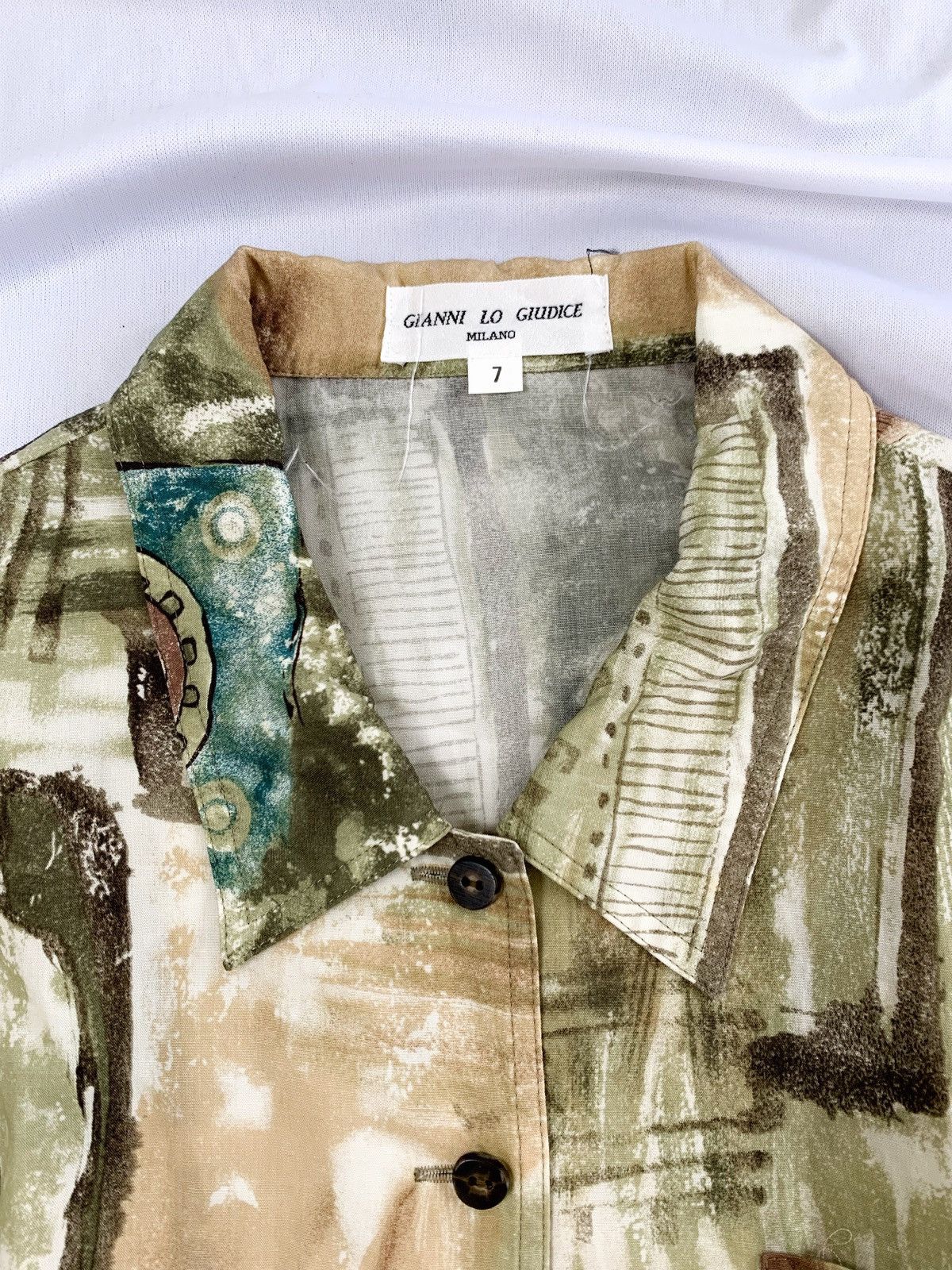 Japanese Brand Vintage blouse versace style Size S / US 4 / IT 40 - 4 Thumbnail