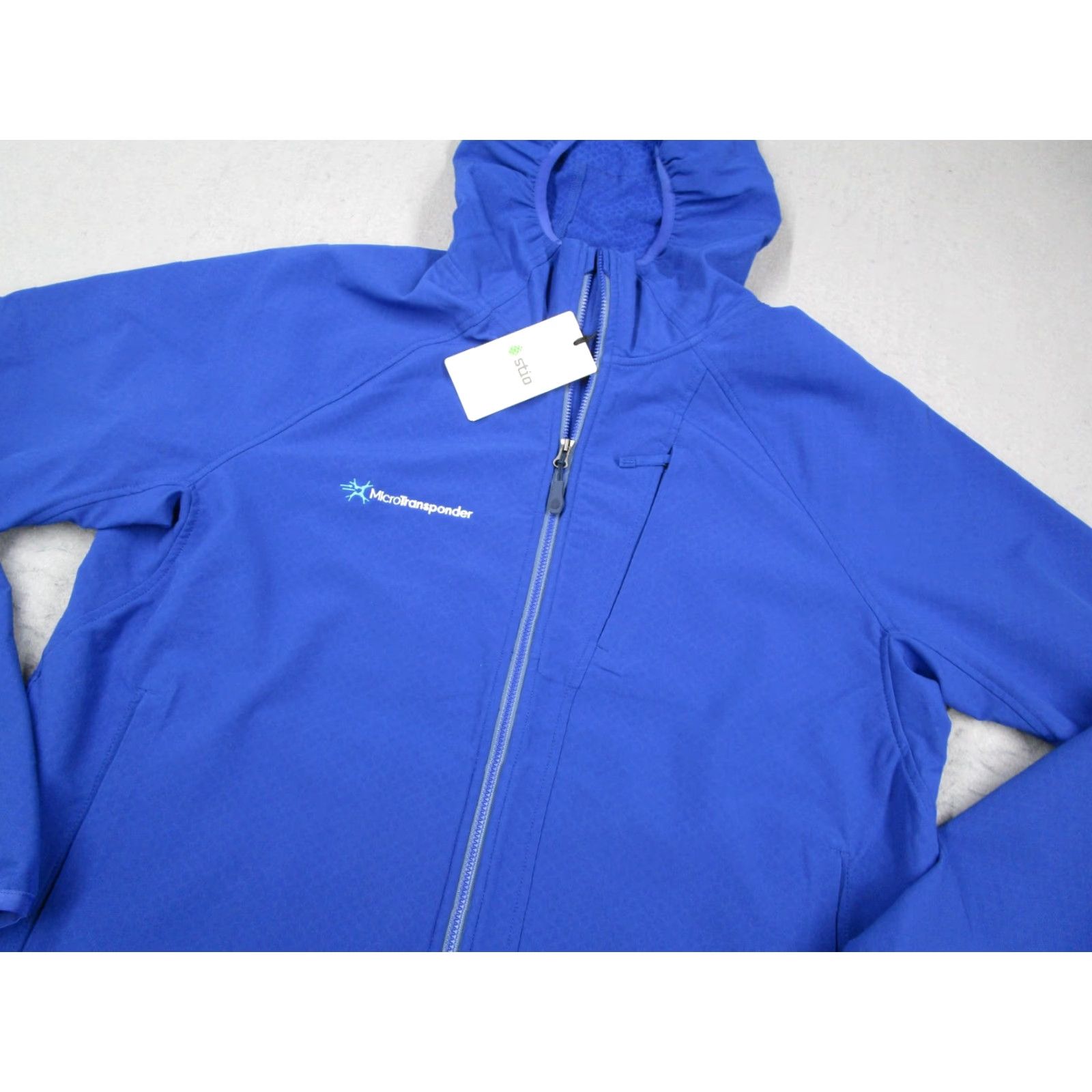Vintage Stio Sidecut Tech Hoodie Mens Large Blue Fleece Full Zip MicroTransponder Logo Size US L / EU 52-54 / 3 - 2 Thumbnail