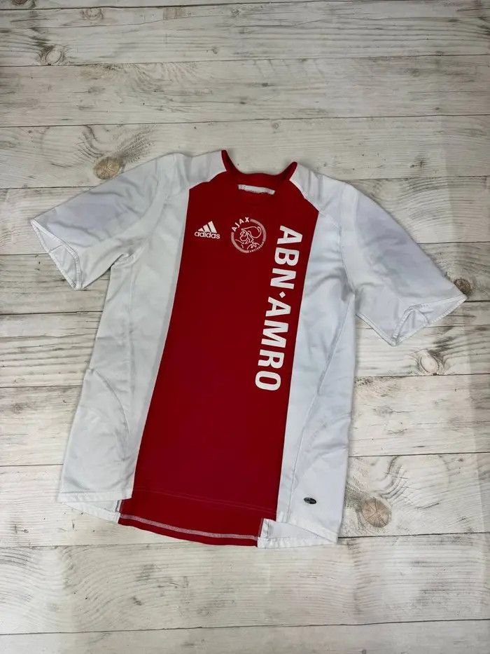 Adidas Vintage Adidas Ajax Amsterdam 2005 2006 Home Shirt Jersey Size US M / EU 48-50 / 2 - 1 Thumbnail