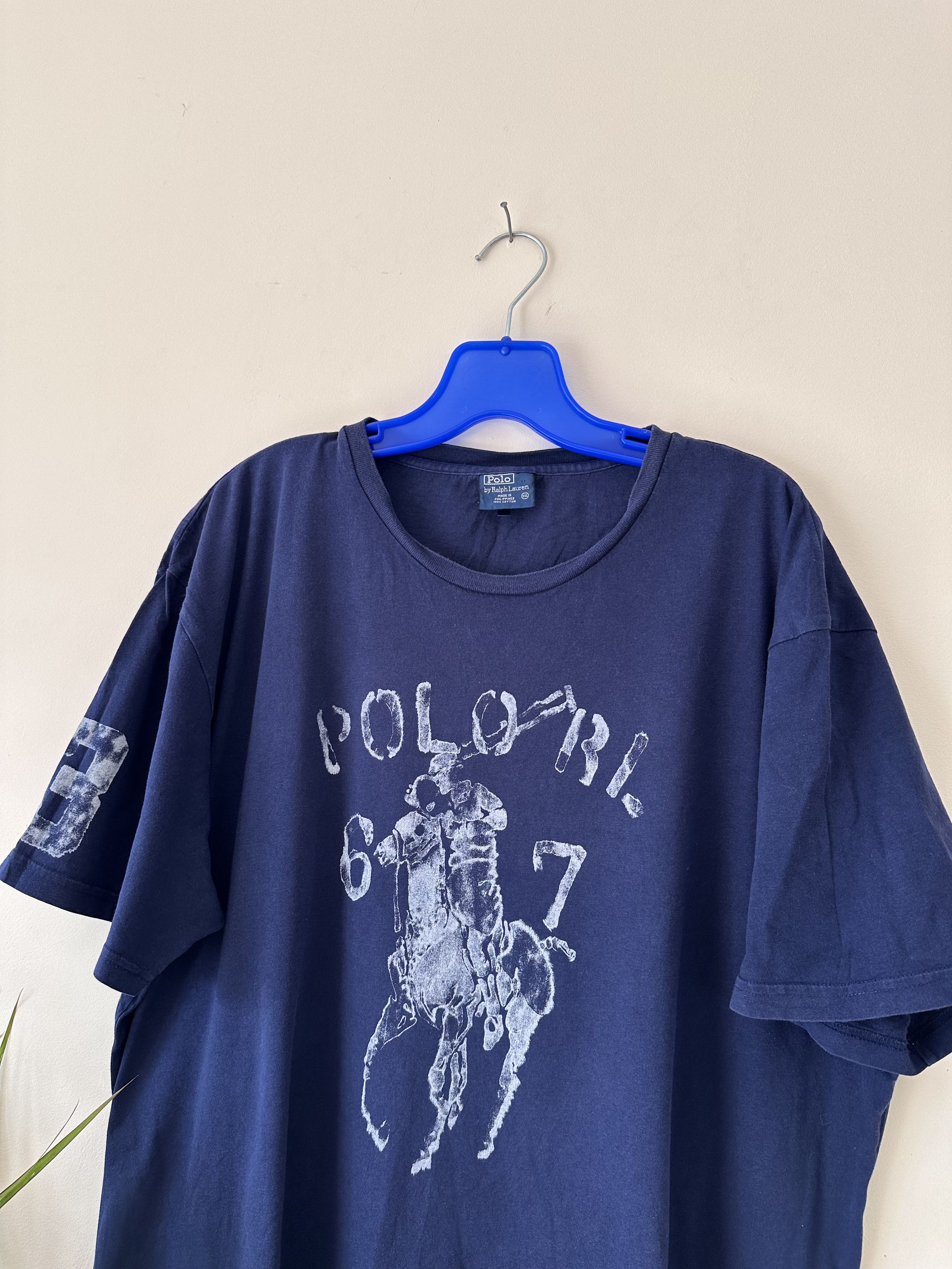 Polo Ralph Lauren Vintage Polo Ralph Lauren tee usa 90s 80s Size US XXL / EU 58 / 5 - 2 Thumbnail