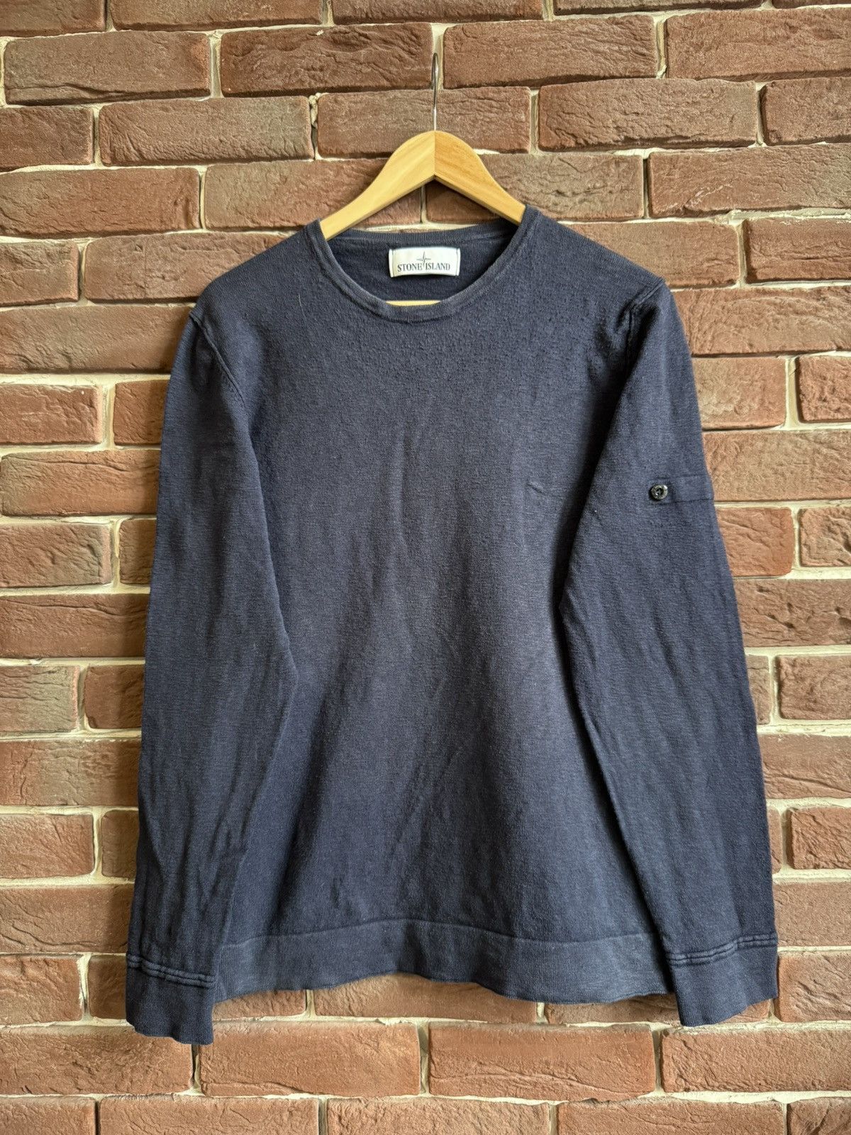 Stone Island Stone Island Light Sweater Knit Rare Hype Blue Casual Italy Size US M / EU 48-50 / 2 - 1 Thumbnail
