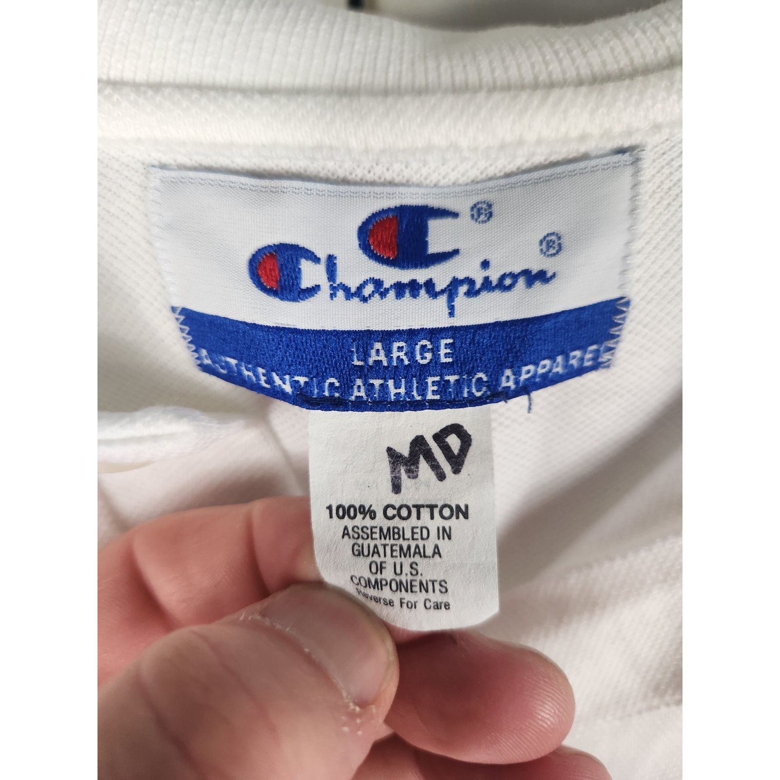 Champion 1995 Summer World University Games Champion Polo men's large Size US XL / EU 56 / 4 - 4 Thumbnail