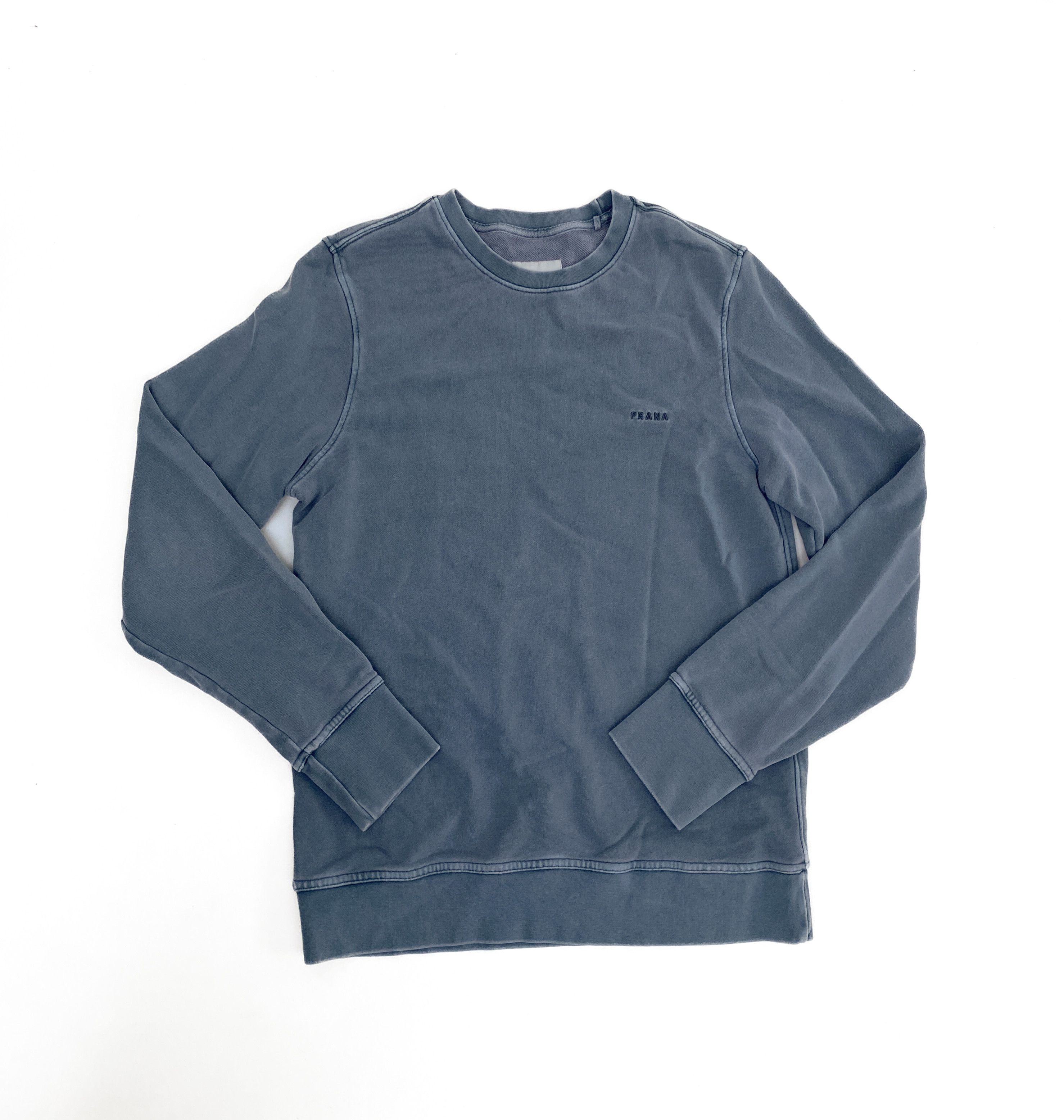 Prana Pale Blue Crewneck Sweatshirt - Prana Size US S / EU 44-46 / 1 - 1 Thumbnail