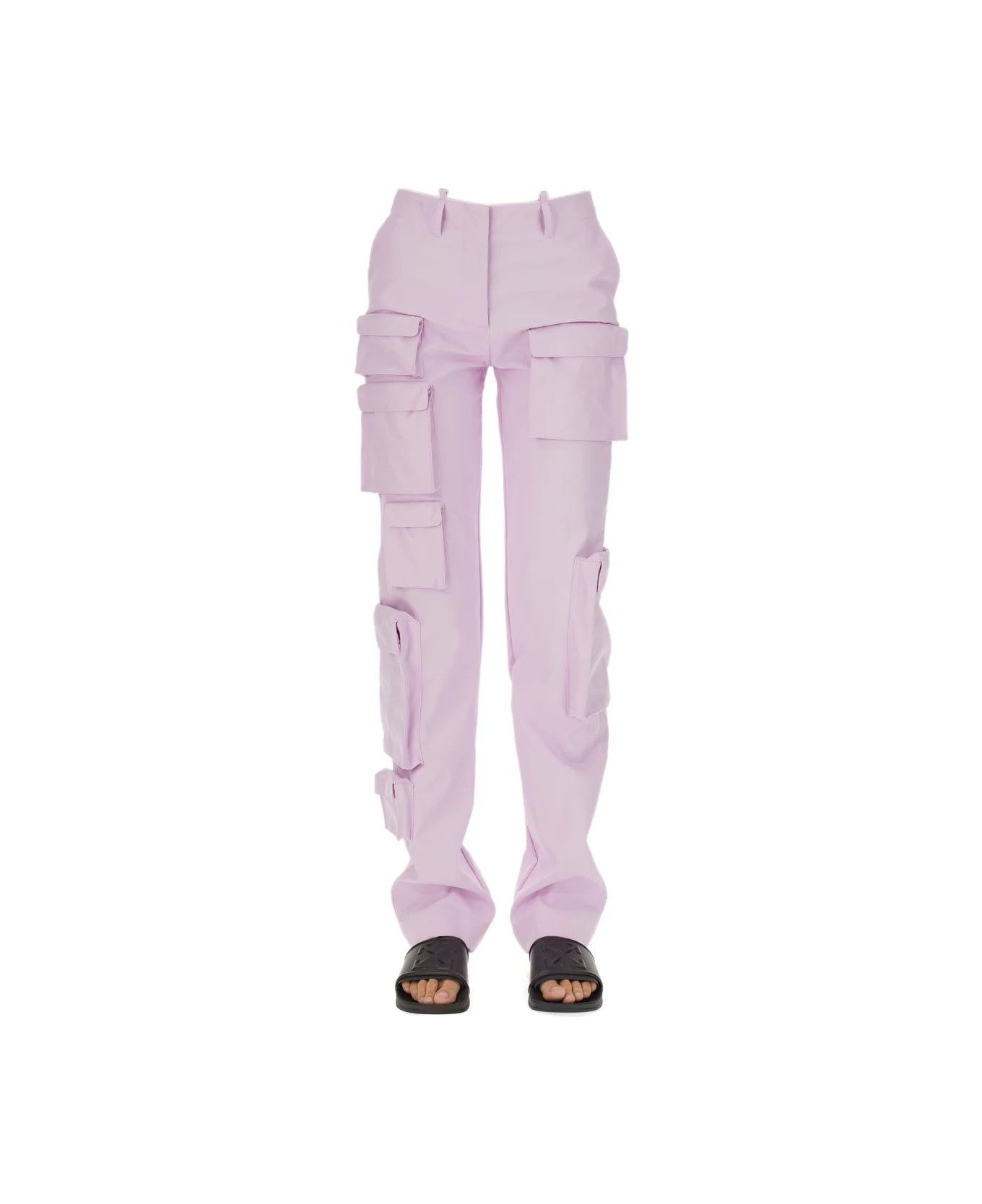 Off-White o1y1225 Cargo Pant in Lilac Size 30" / US 8 / IT 44 - 1 Thumbnail