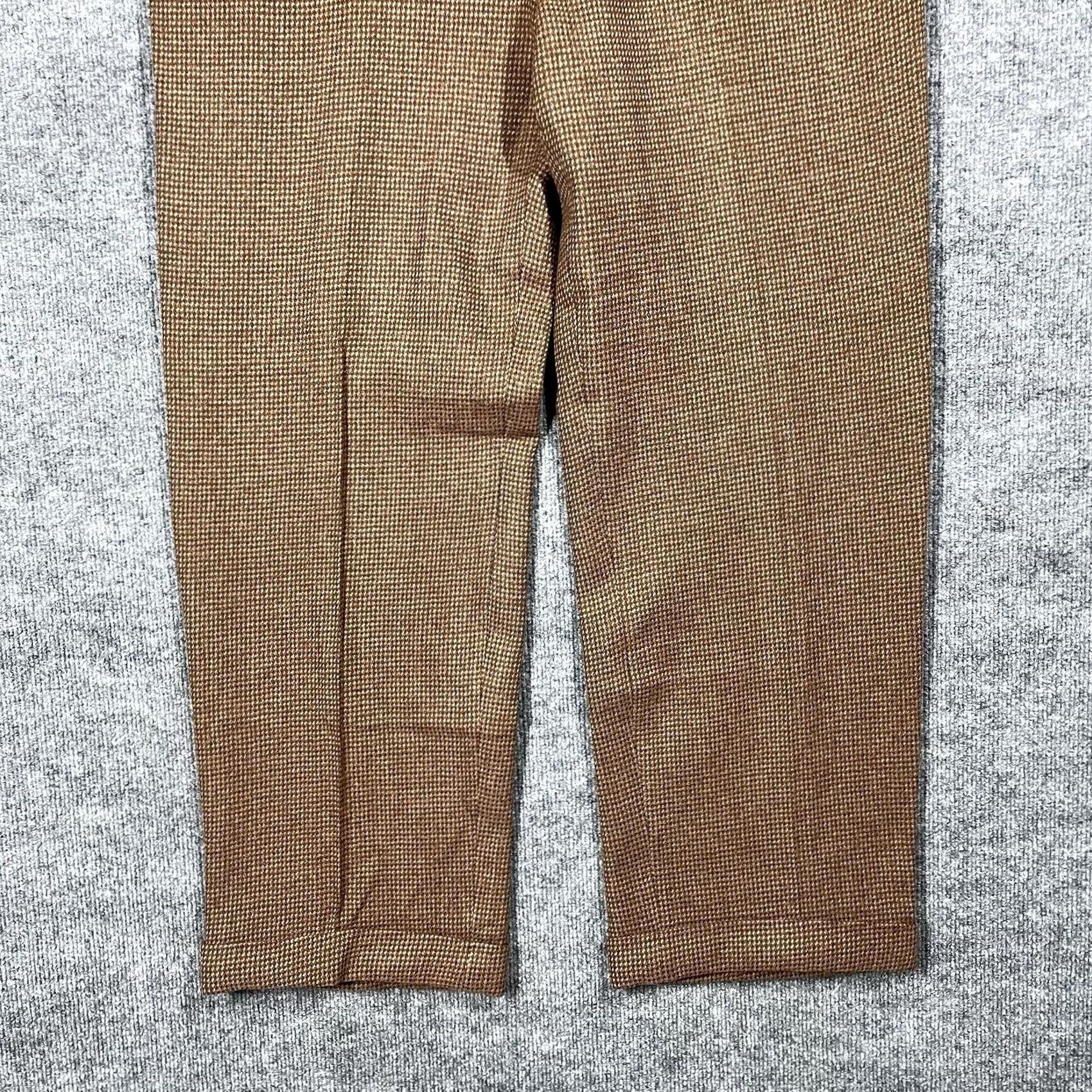 Polo Ralph Lauren VINTAGE Polo Ralph Lauren Pants Mens 32x30 Tweed Wool USA 80s 90s Size US XS / EU 42 / 0 - 3 Thumbnail